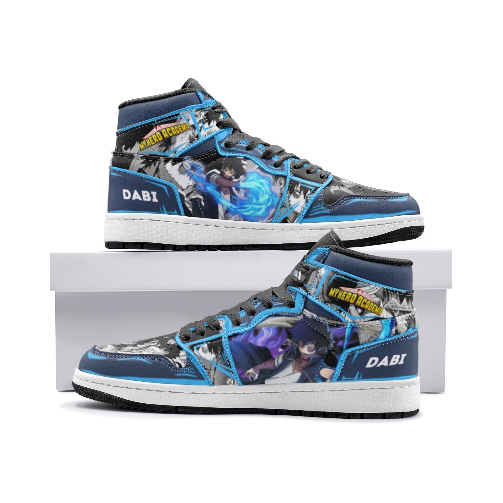Dabi My Hero Academia V2 Mid 1 Basketball Shoes