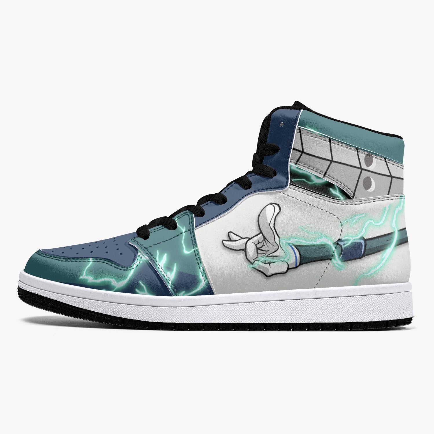 Deku and Bakugo My Hero Academia Mid 1 Basketball Shoes