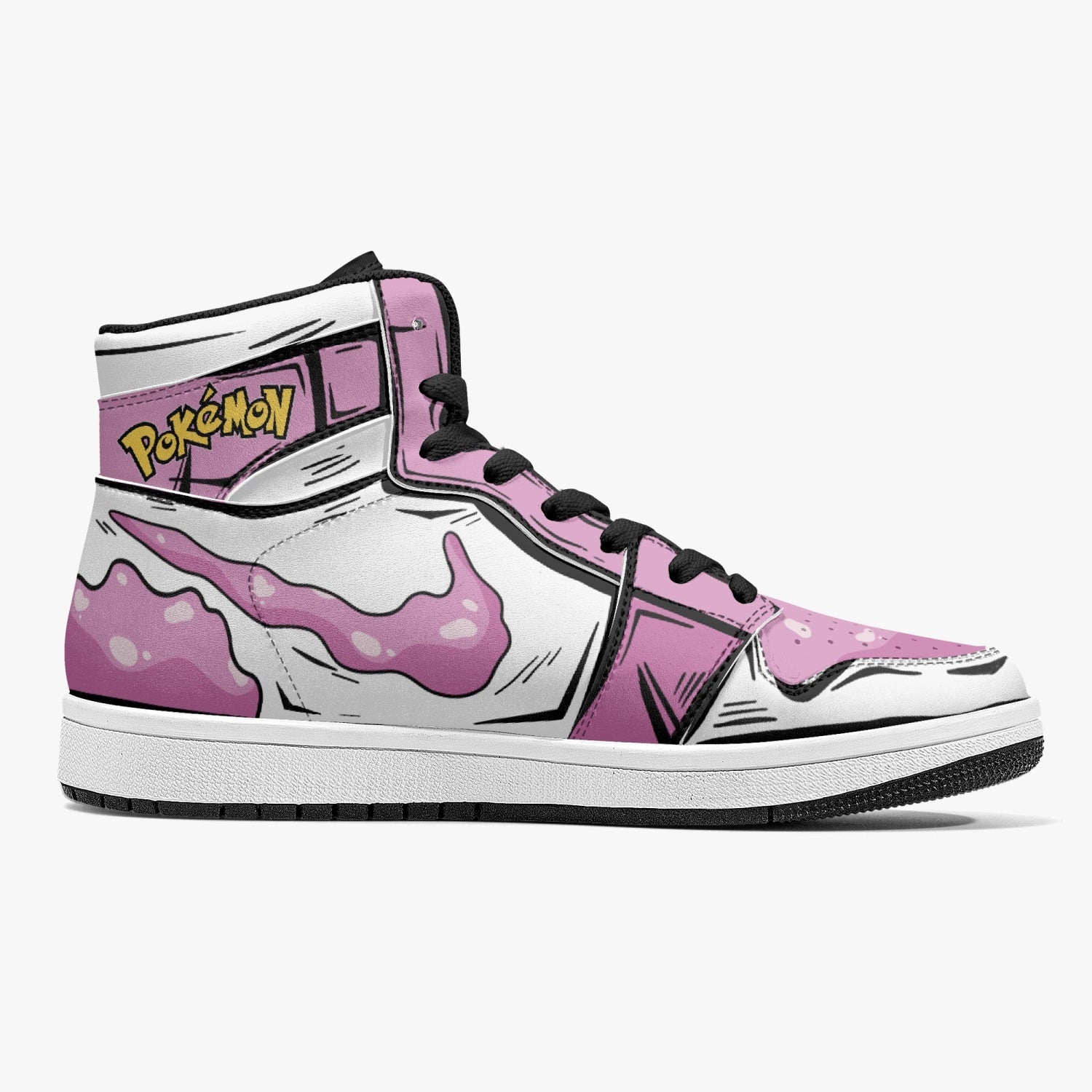 Ditto Pokemon Mid 1 Basketball Shoes