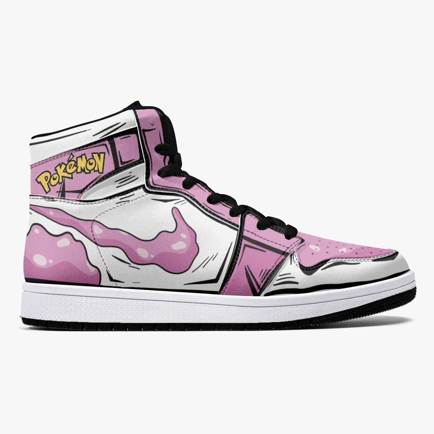 Ditto Pokemon Mid 1 Basketball Shoes
