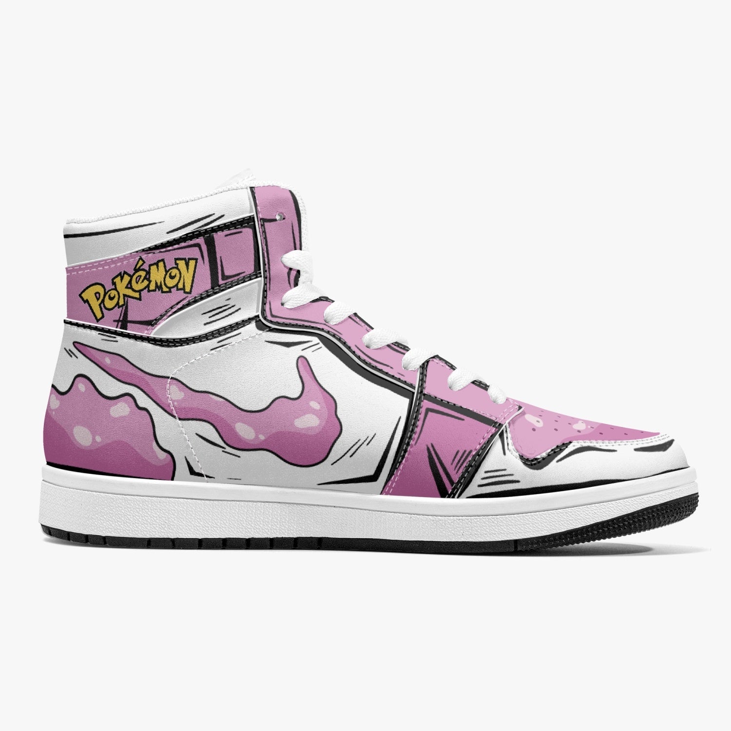 Ditto Pokemon Mid 1 Basketball Shoes