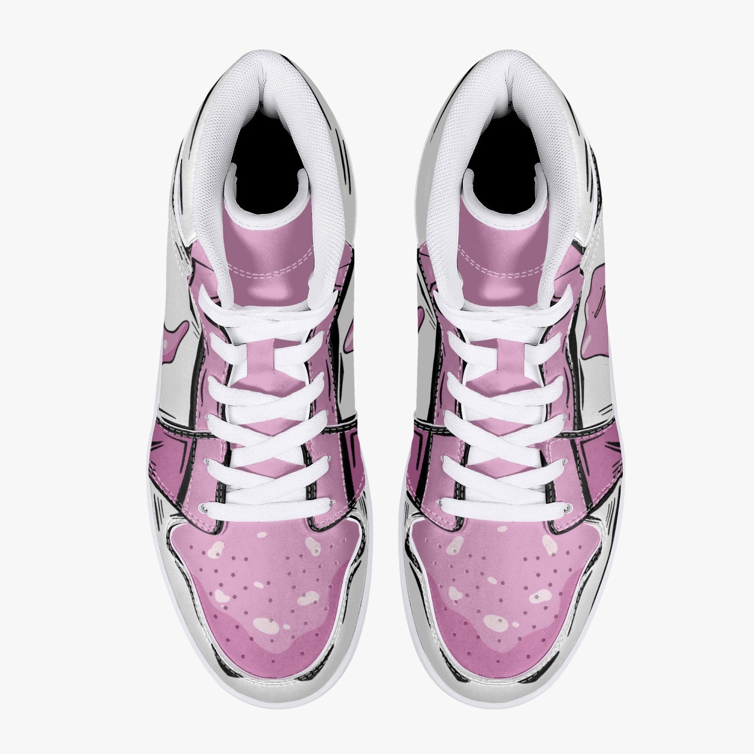 Ditto Pokemon Mid 1 Basketball Shoes