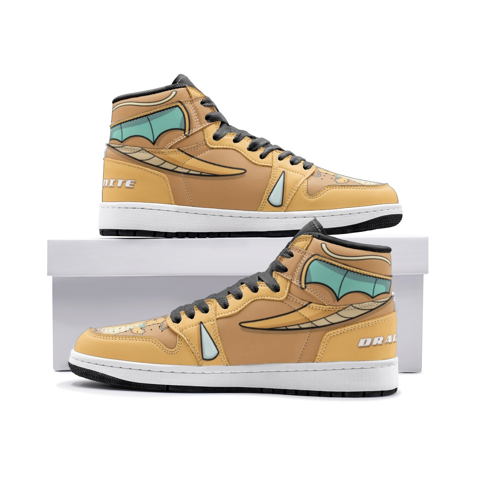 Dragonite Pokemon V2 Mid 1 Basketball Shoes