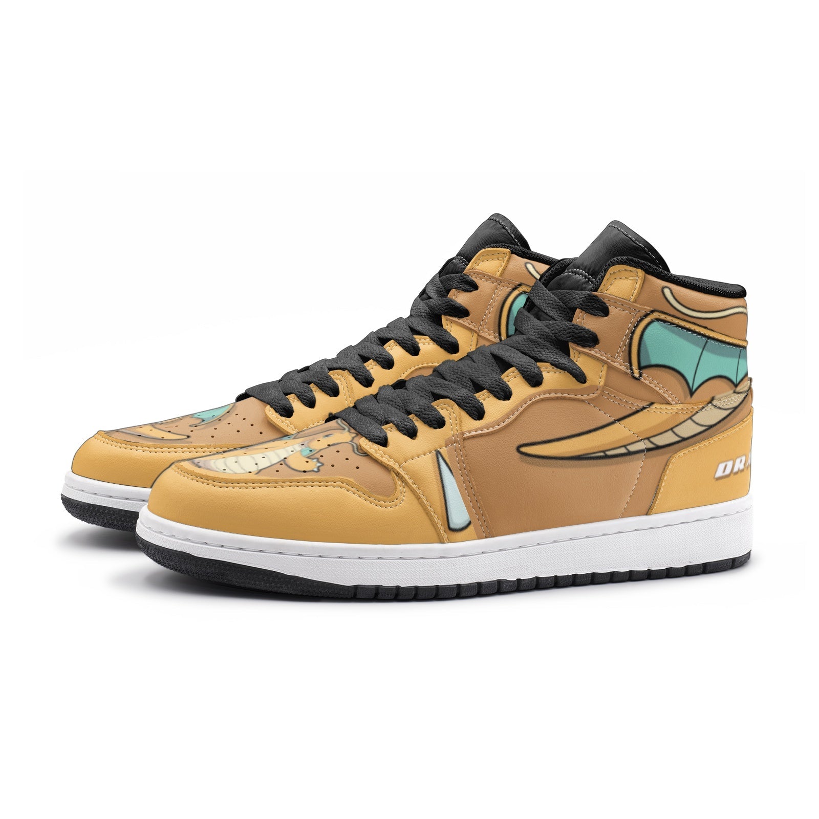 Dragonite Pokemon V2 Mid 1 Basketball Shoes