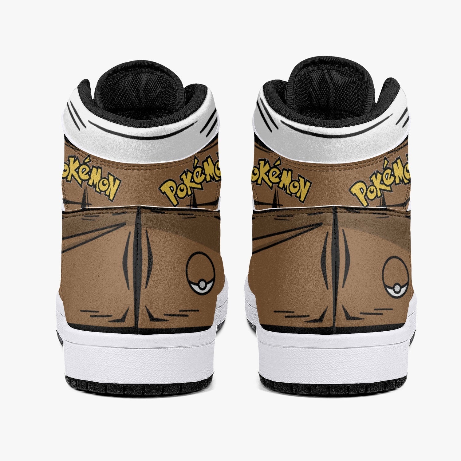 Dugtrio Pokemon Mid 1 Basketball Shoes