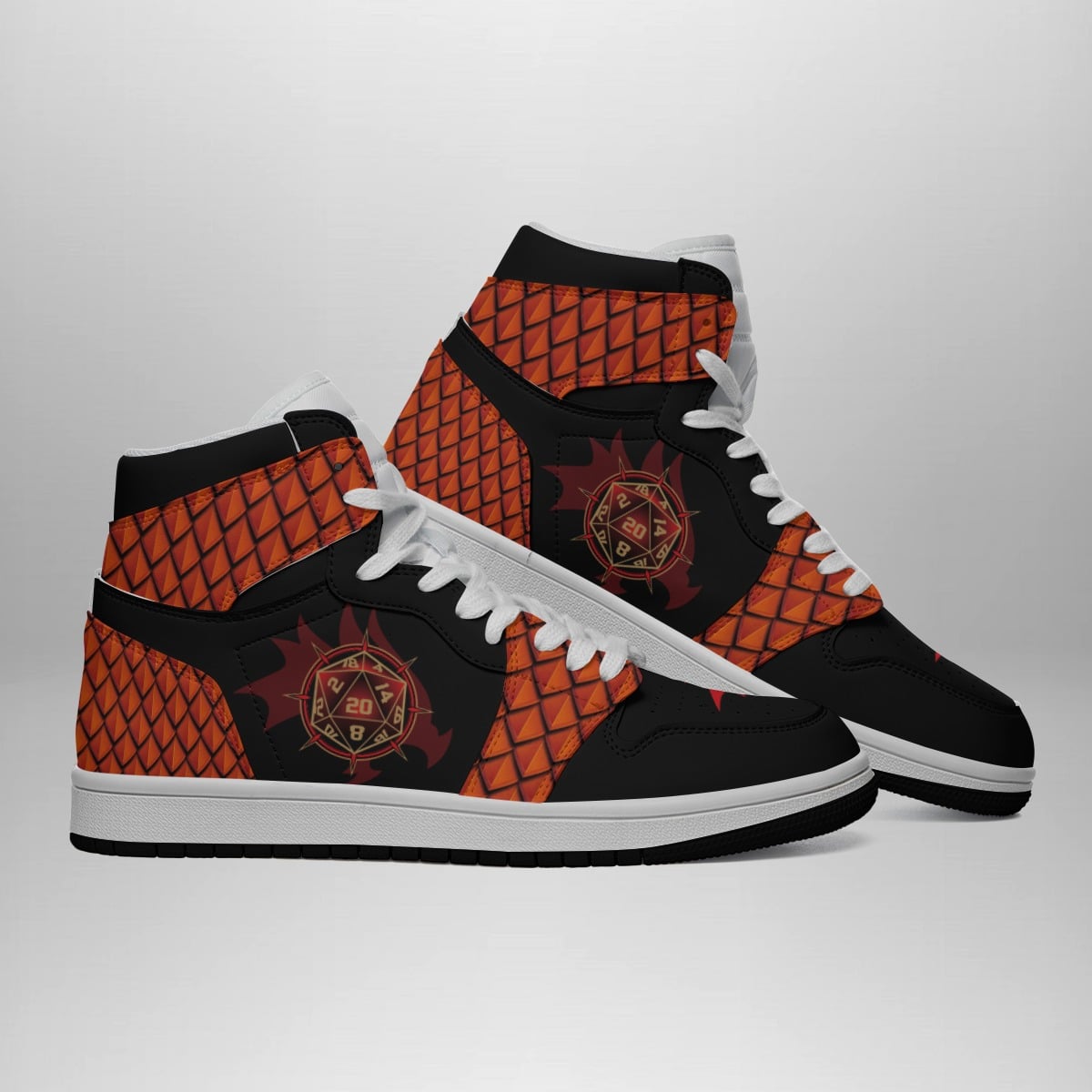Dungeons & Dragons Shonen Mid 1 Basketball Shoes - Stylish Fantasy Sneakers for Gamers