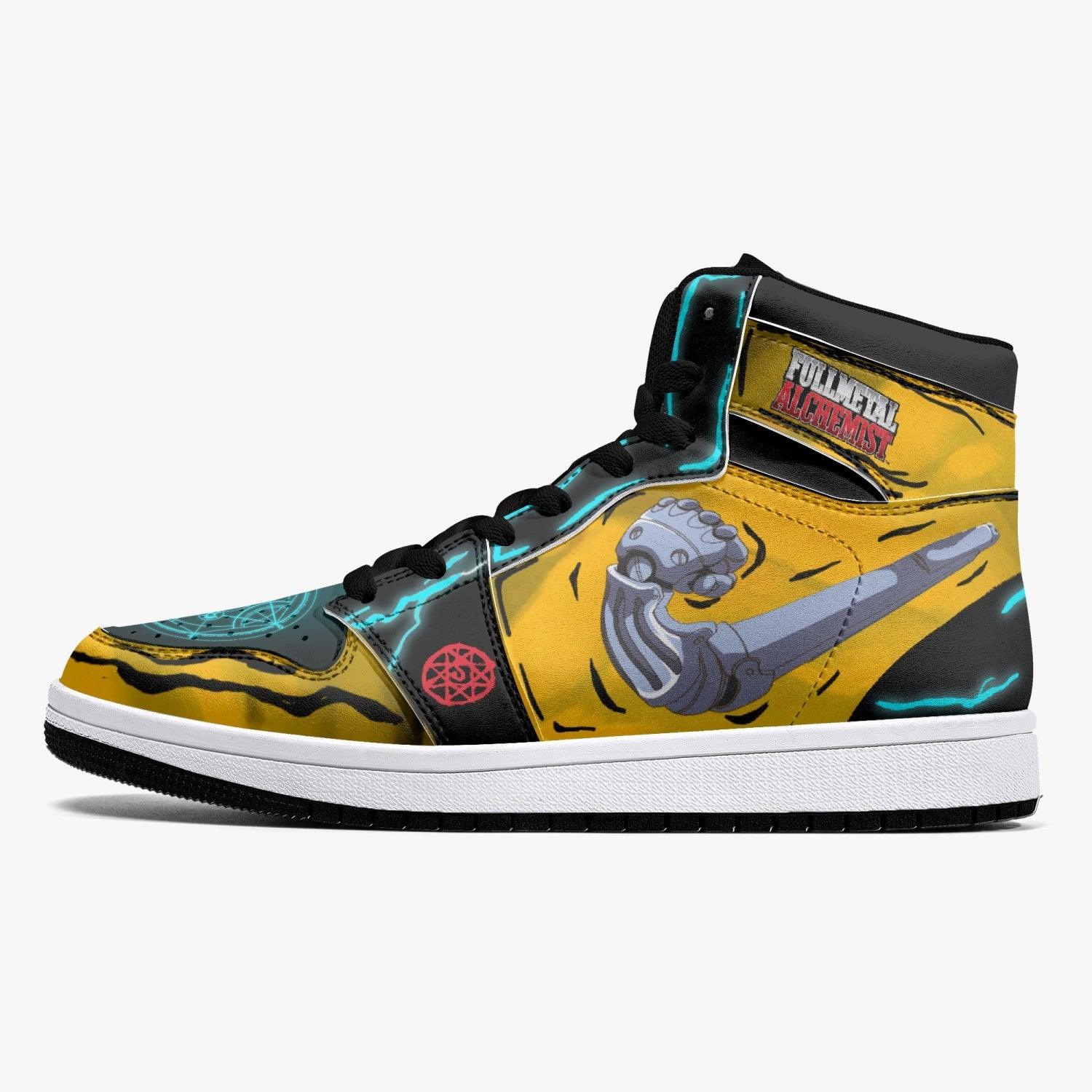 Edward and Alphonse Elric Fullmetal Alchemist Mid 1 Basketball Shoes