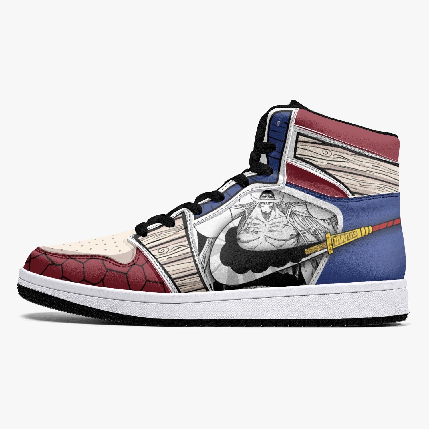 Edward Newgate One Piece Mid 1 Basketball Shoes