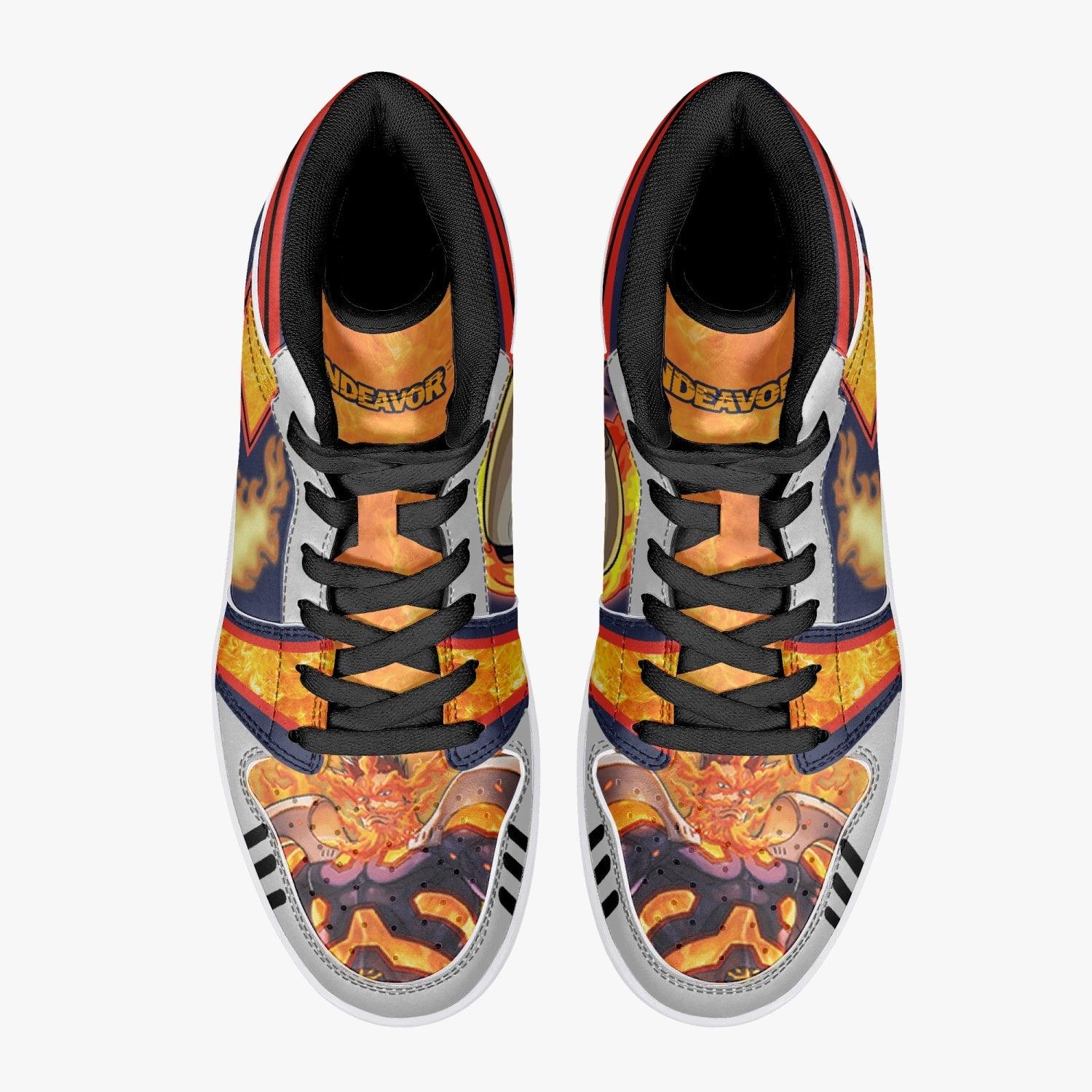Enji Todoroki Endeavor My Hero Academia Mid 1 Basketball Shoes