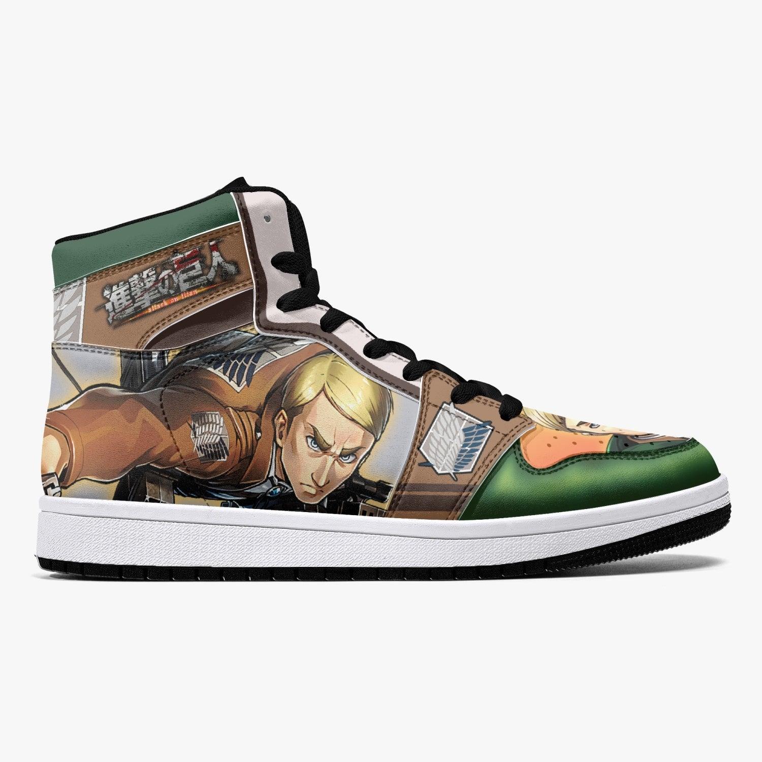 Erwin Smith Shingeki no Kyojin Mid 1 Basketball Shoes
