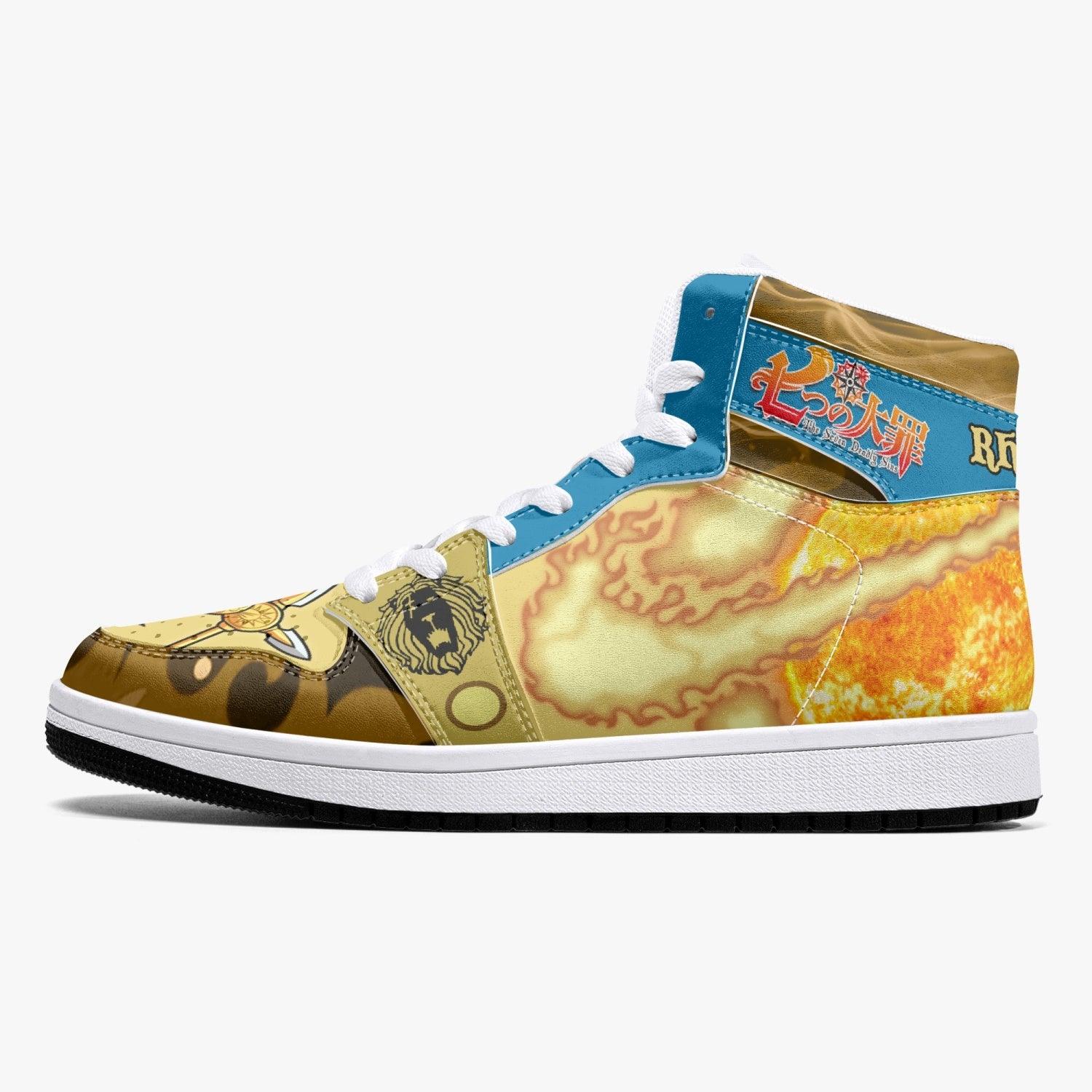 Escanor Rhitta Seven Deadly Sins Mid 1 Basketball Shoes