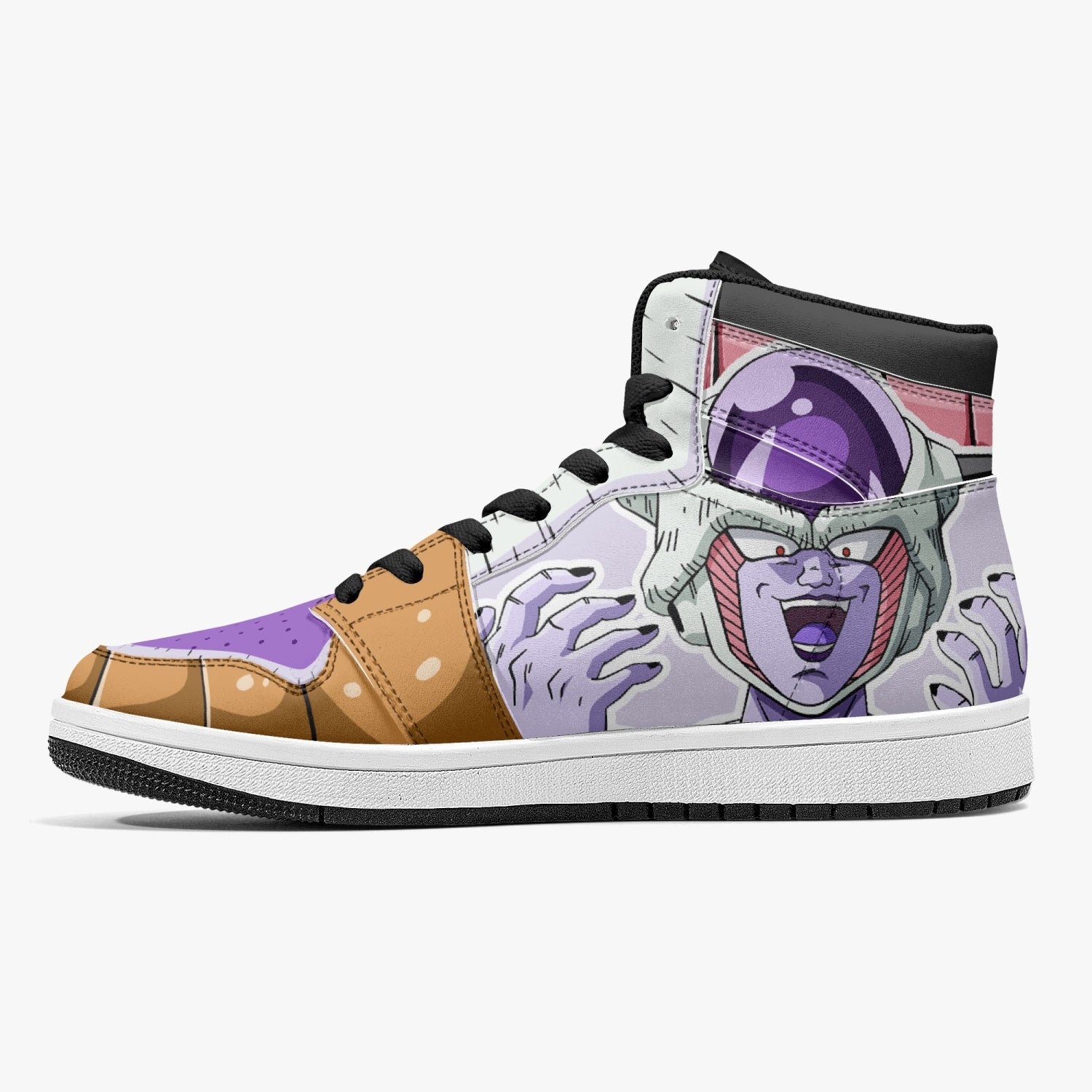 Frieza Force First Form Dragon Ball Z Mid 1 Basketball Shoes