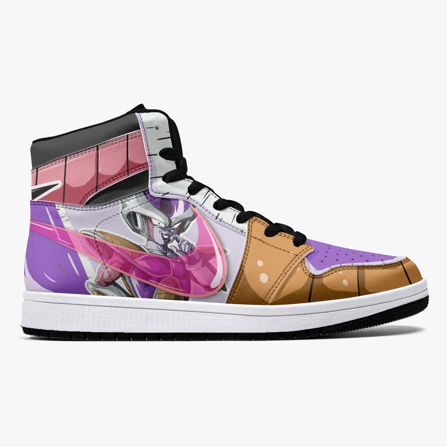 Frieza Force First Form Dragon Ball Z Mid 1 Basketball Shoes