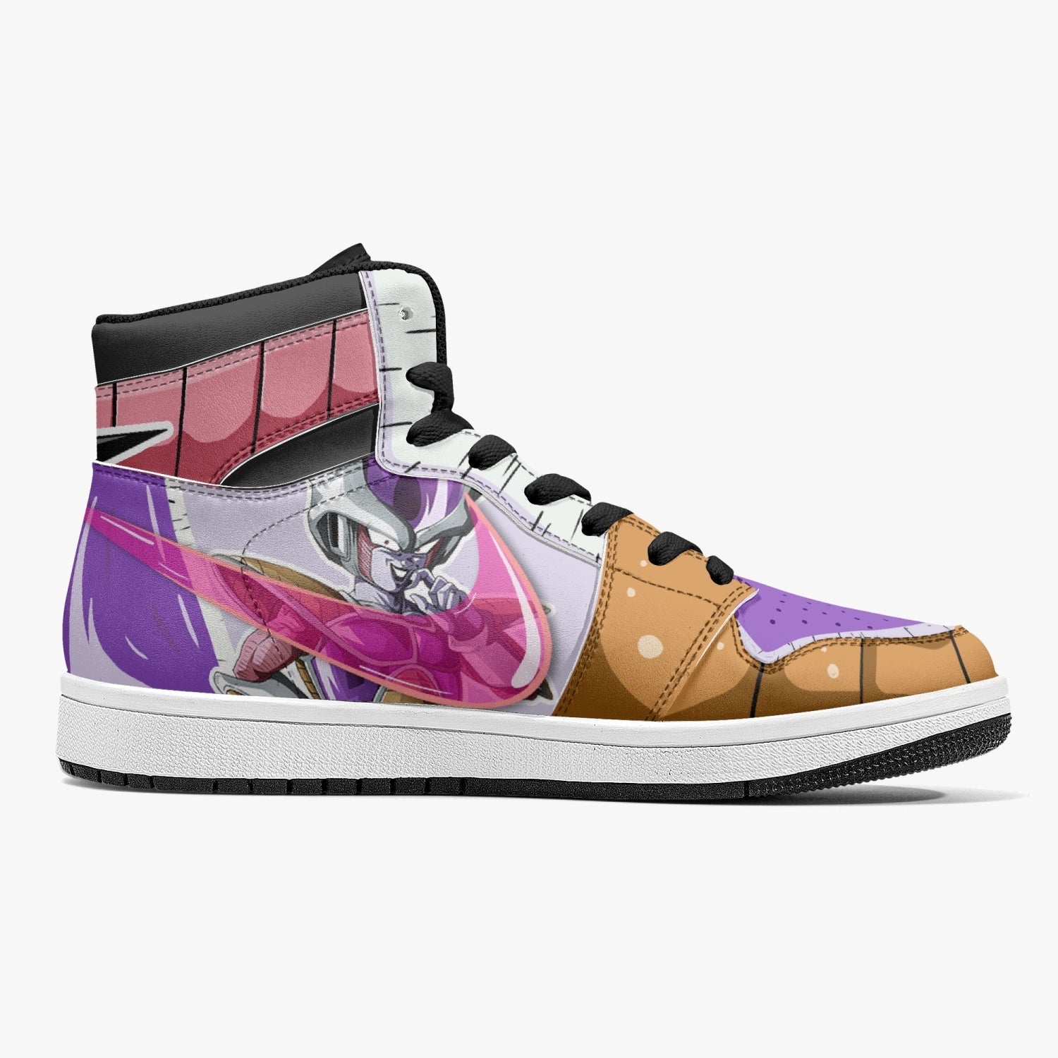 Frieza Force First Form Dragon Ball Z Mid 1 Basketball Shoes