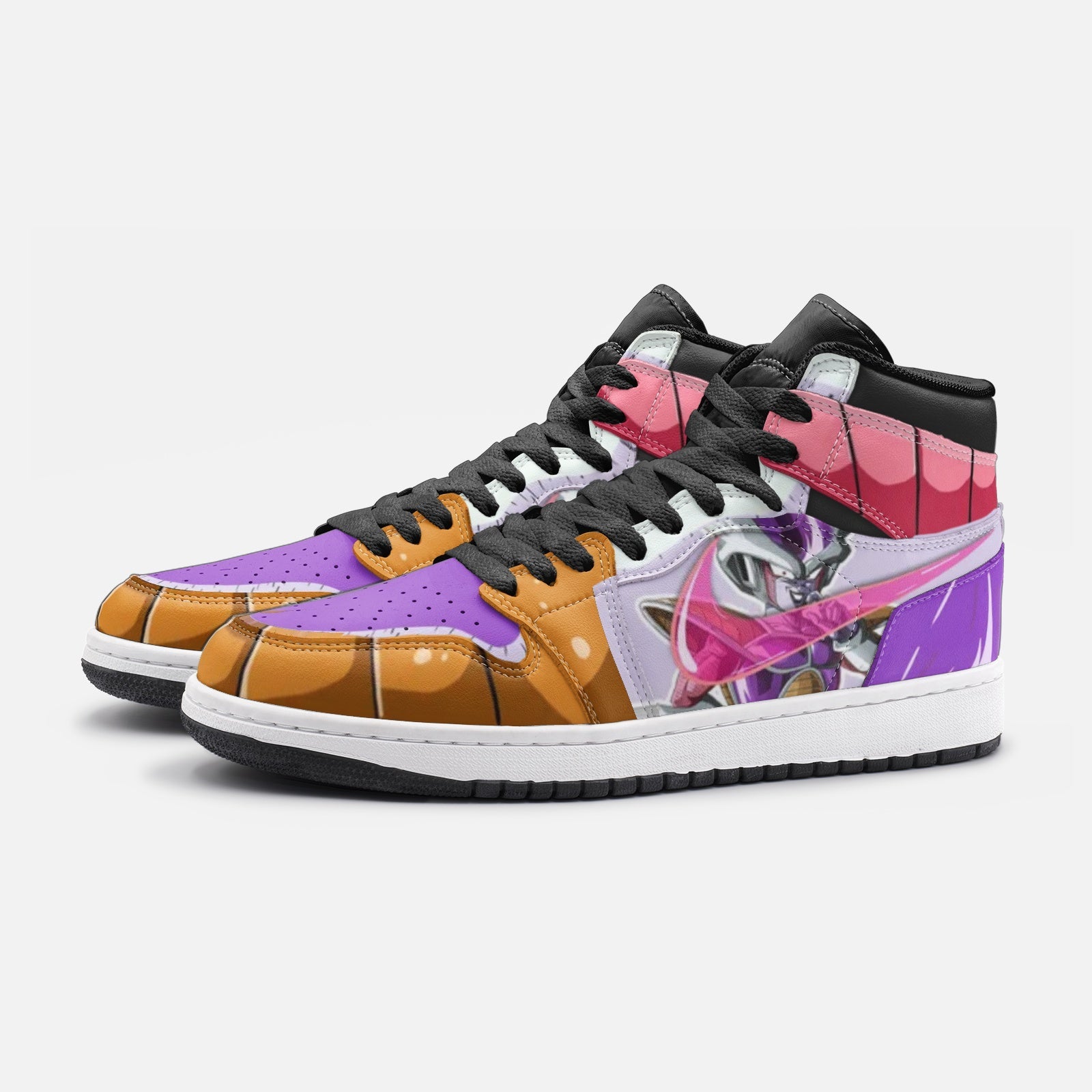 Frieza Force First Form Dragon Ball Z Mid 1 Basketball Shoes