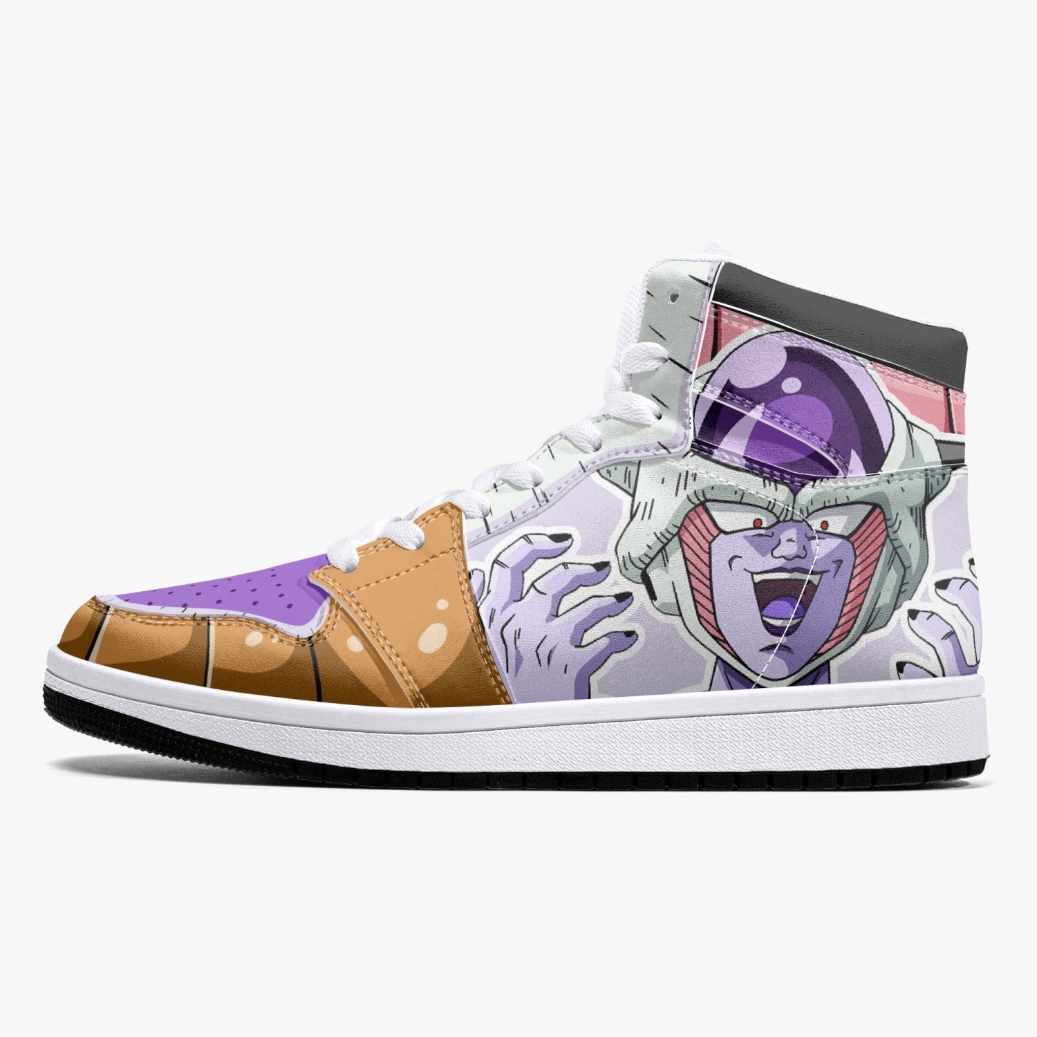 Frieza Force First Form Dragon Ball Z Mid 1 Basketball Shoes