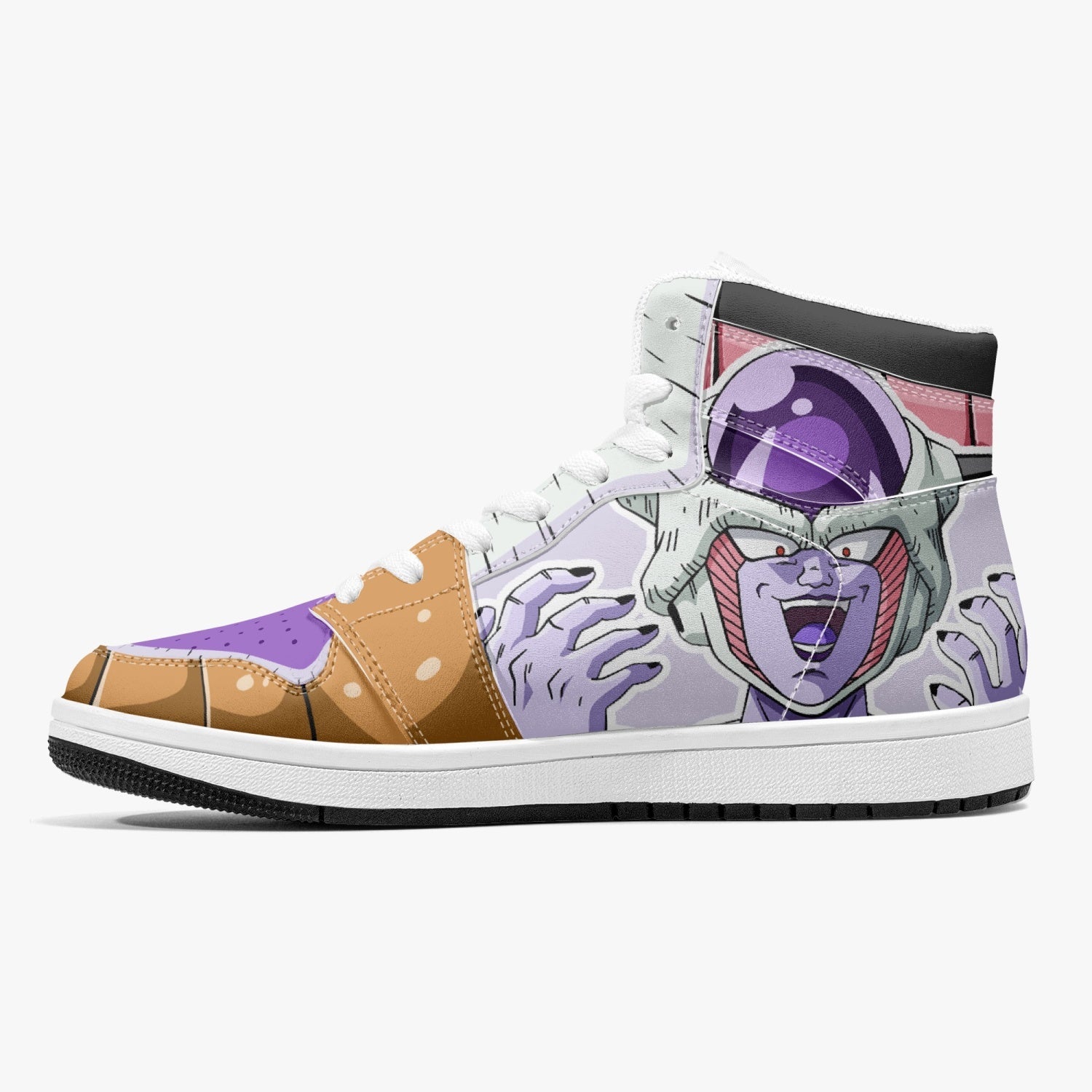 Frieza Force First Form Dragon Ball Z Mid 1 Basketball Shoes