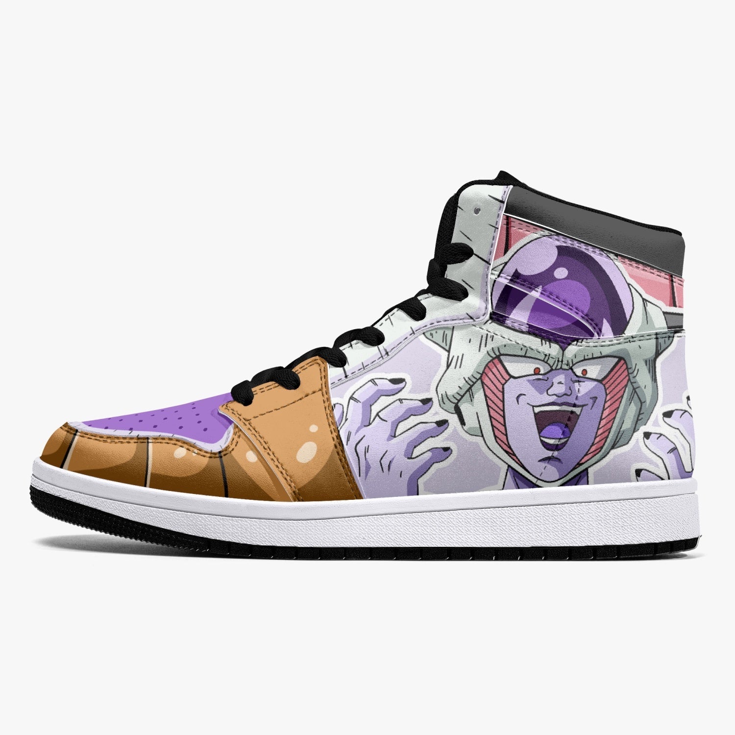 Frieza Force First Form Dragon Ball Z Mid 1 Basketball Shoes