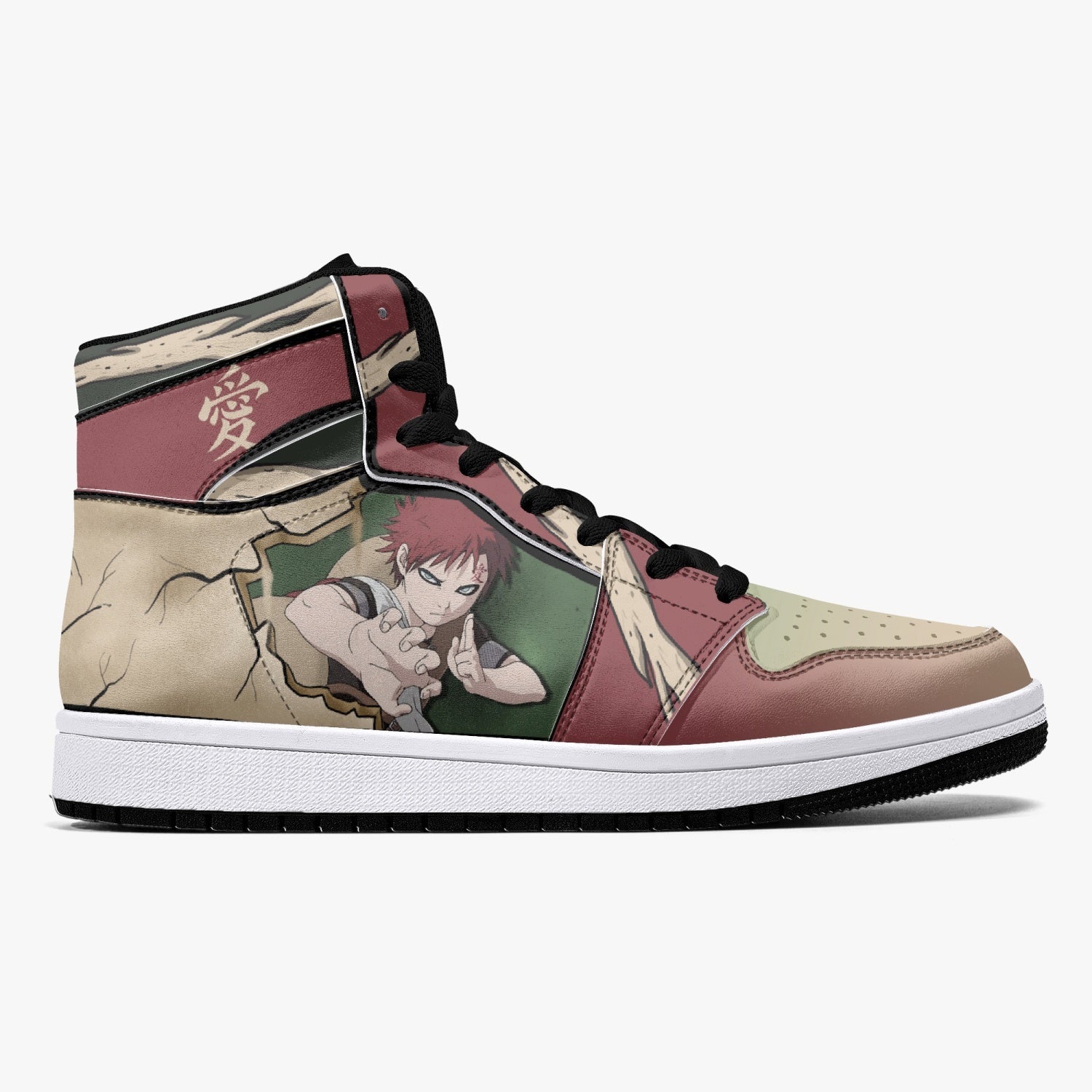 Gaara Ninja Mid 1 Basketball Shoes