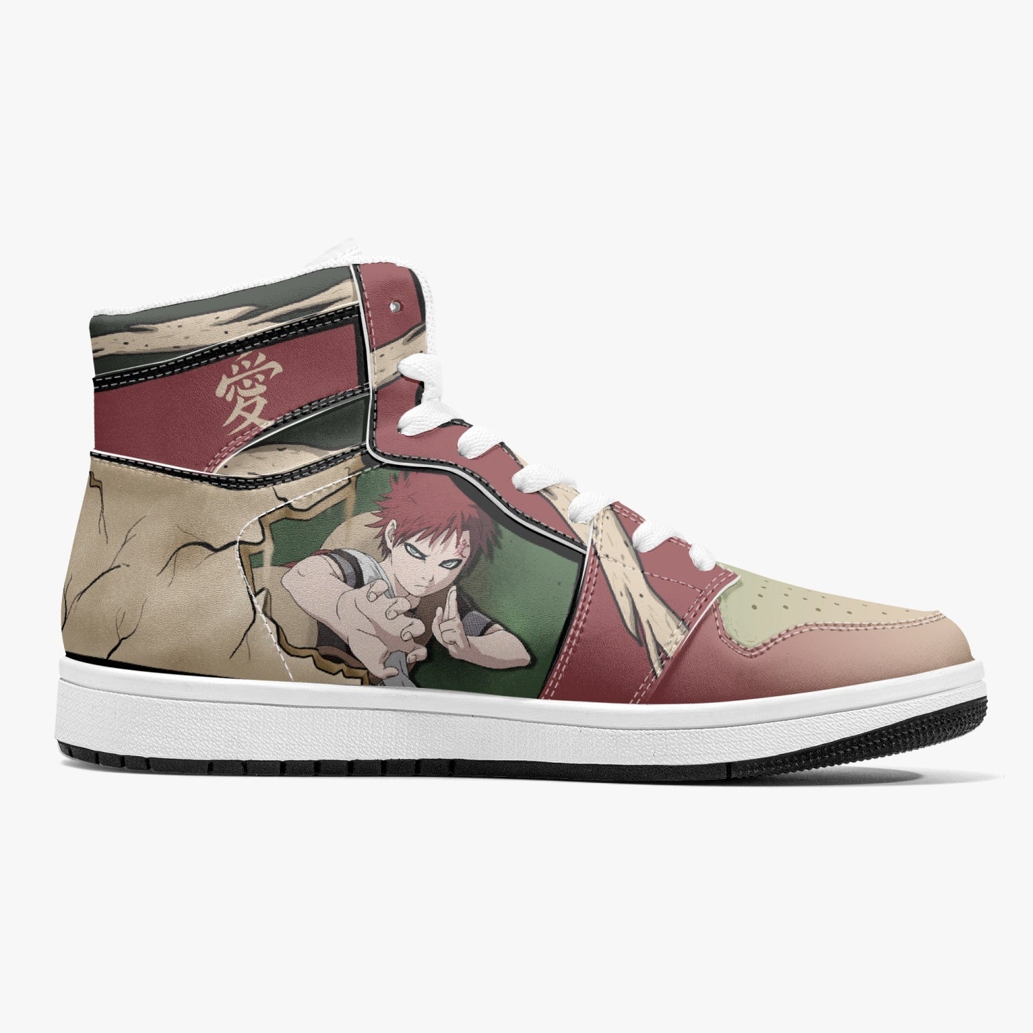 Gaara Ninja Mid 1 Basketball Shoes