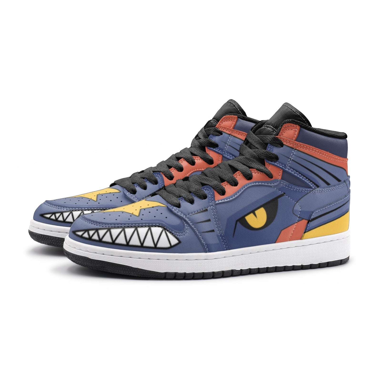 Garchomp Pokemon V2 Mid 1 Basketball Shoes