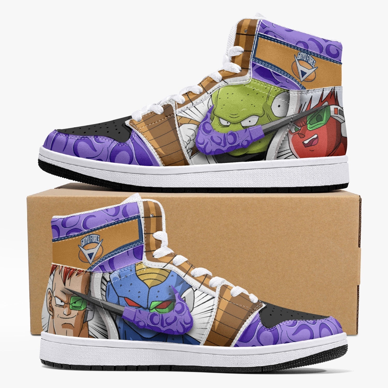 Ginyu Force Dragon Ball Z Mid 1 Basketball Shoes