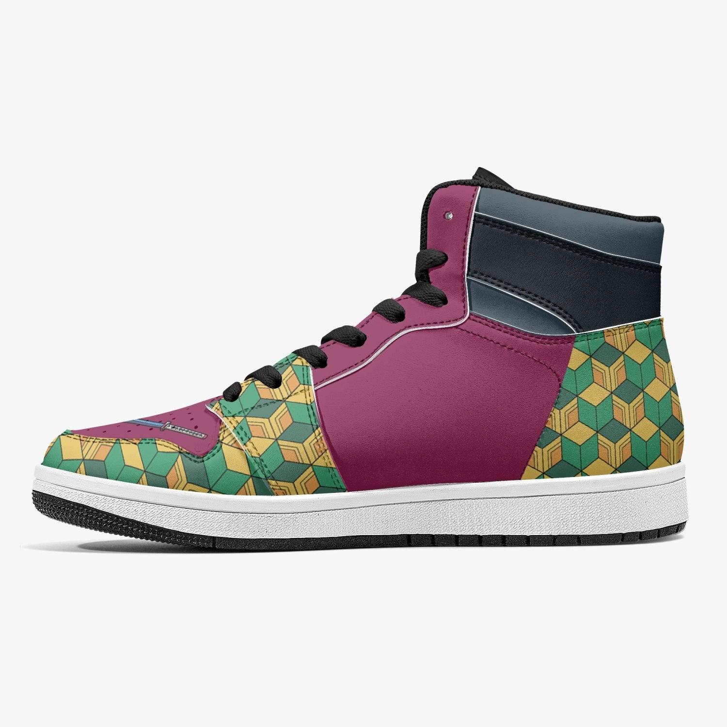 Giyu Tomioka Demon Slayer 2 Mid 1 Basketball Shoes