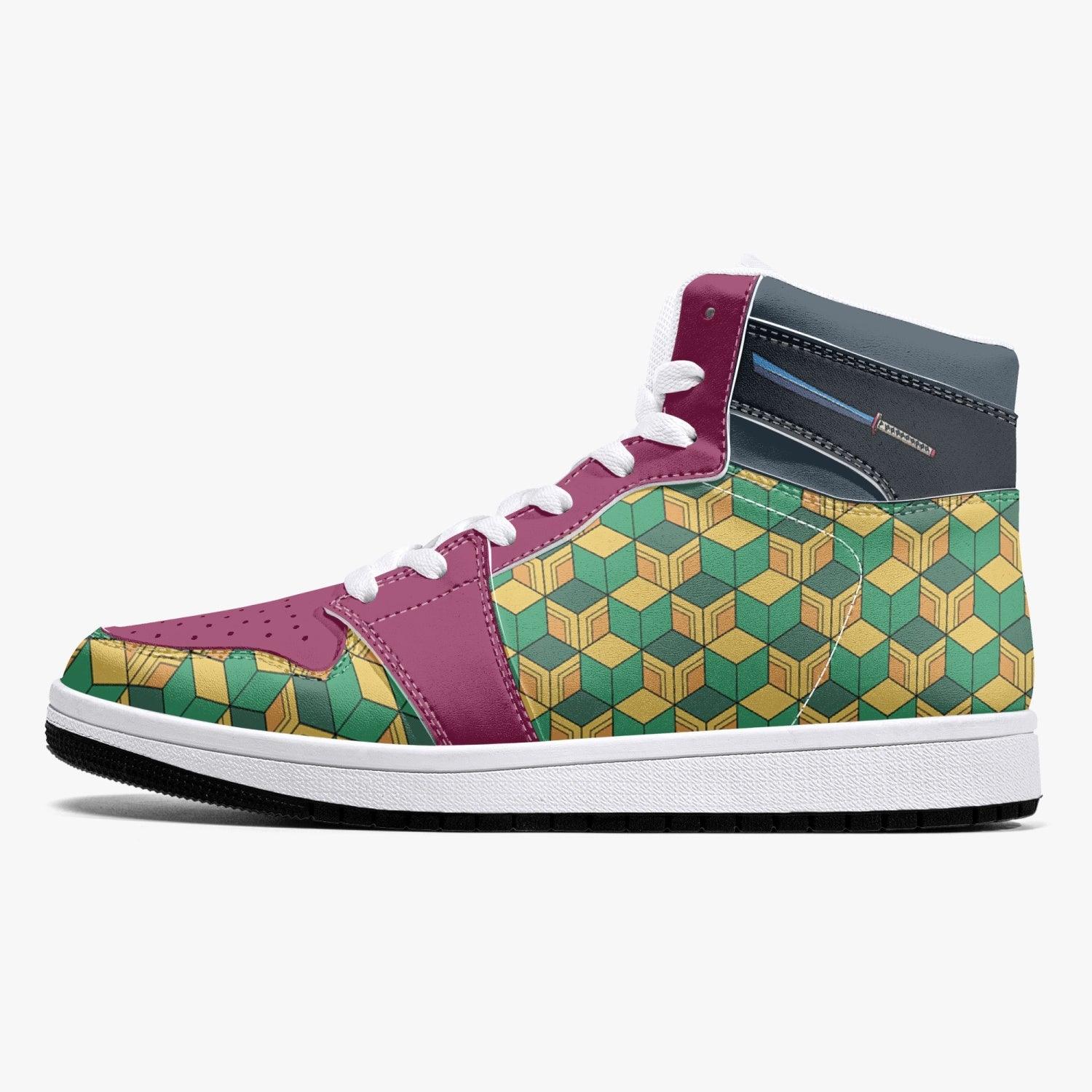 Giyu Tomioka Demon Slayer 2 Mid 1 Basketball Shoes