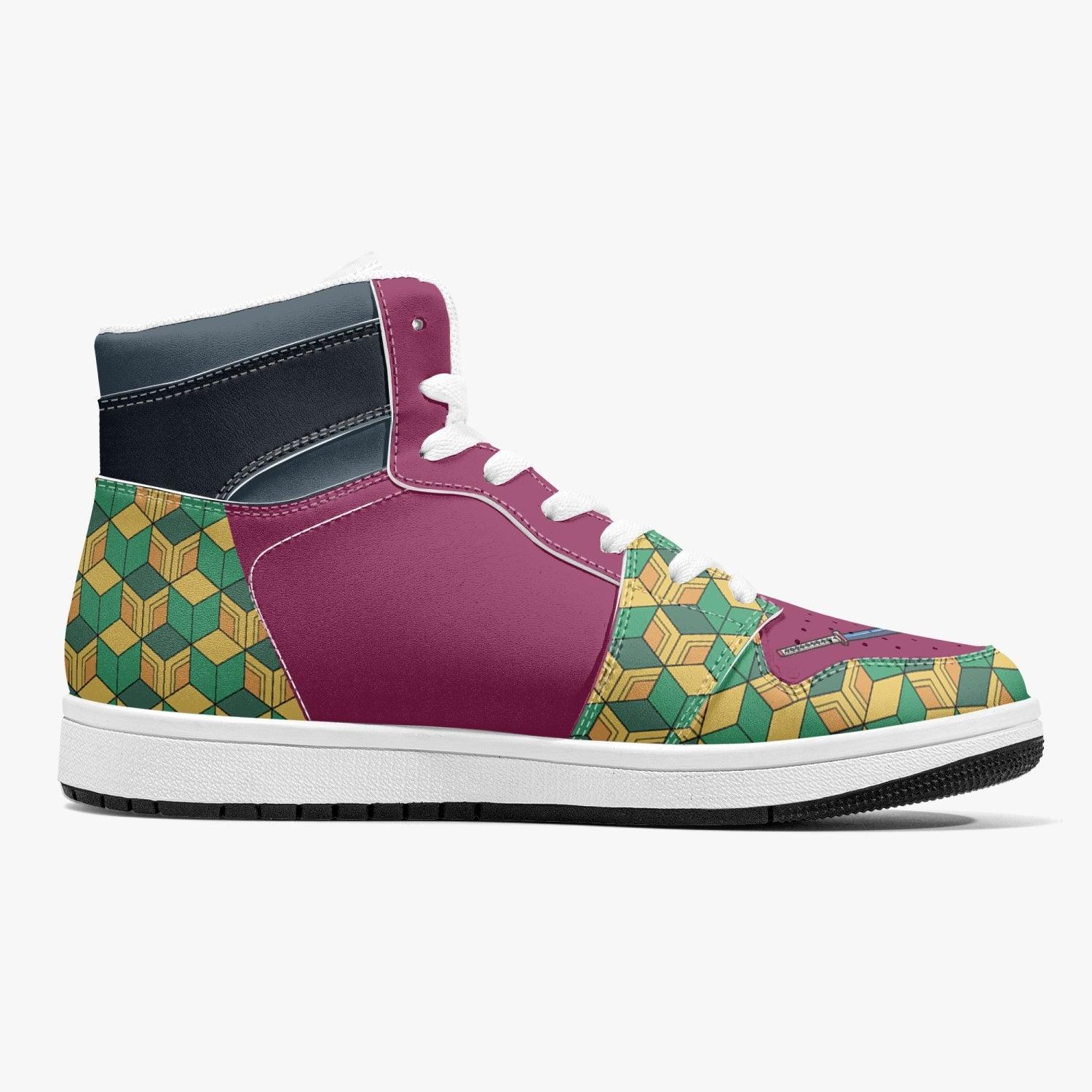 Giyu Tomioka Demon Slayer 2 Mid 1 Basketball Shoes