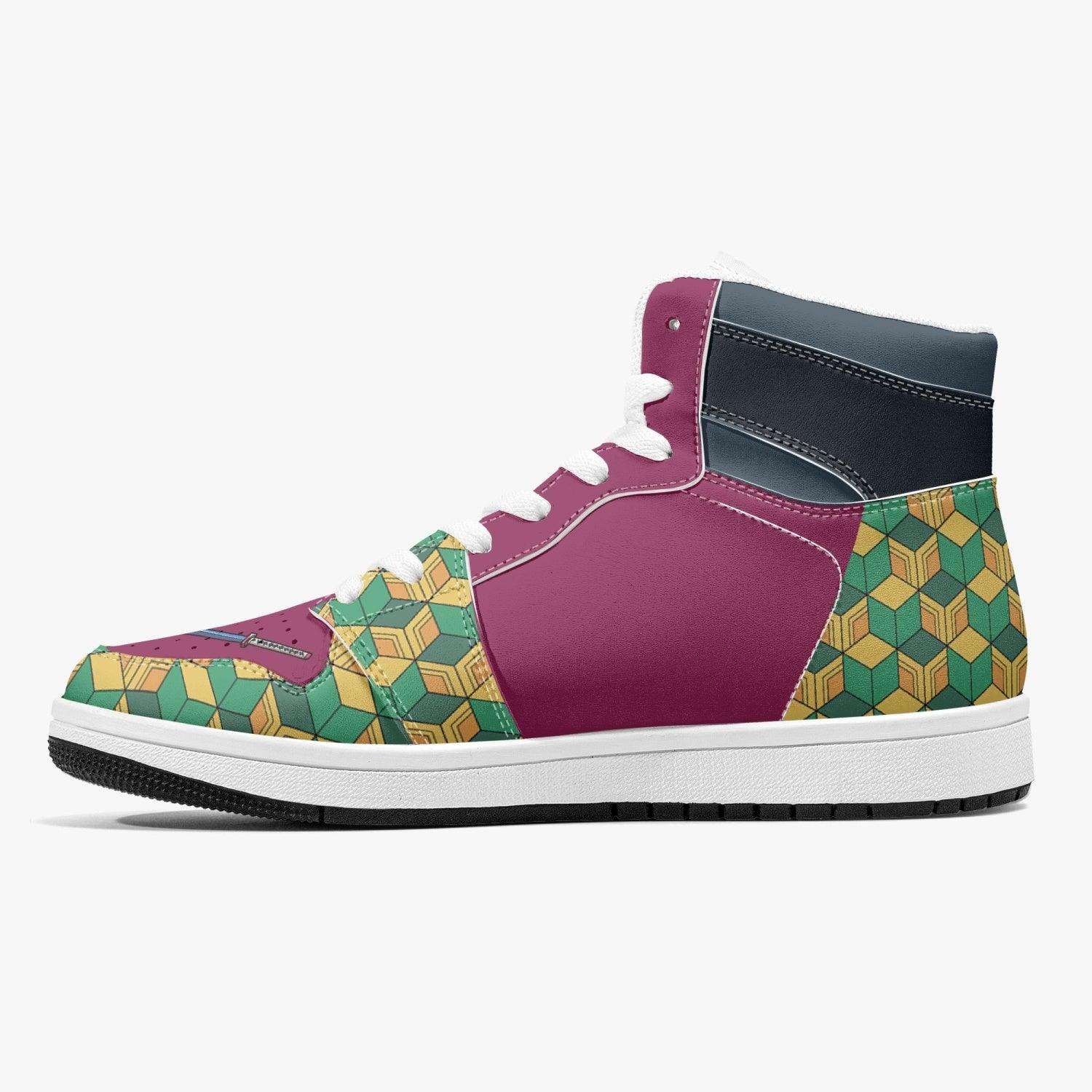 Giyu Tomioka Demon Slayer 2 Mid 1 Basketball Shoes