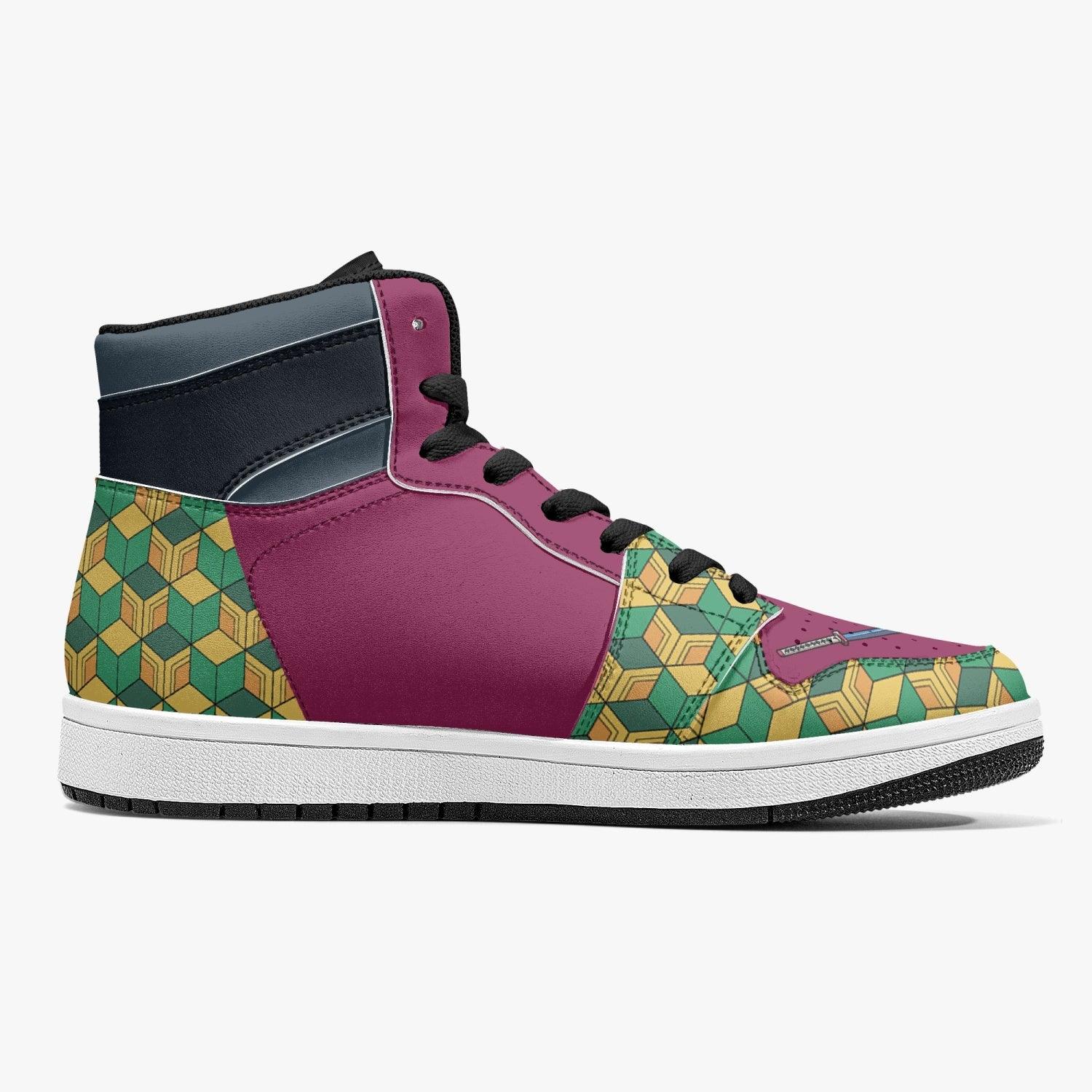 Giyu Tomioka Demon Slayer 2 Mid 1 Basketball Shoes