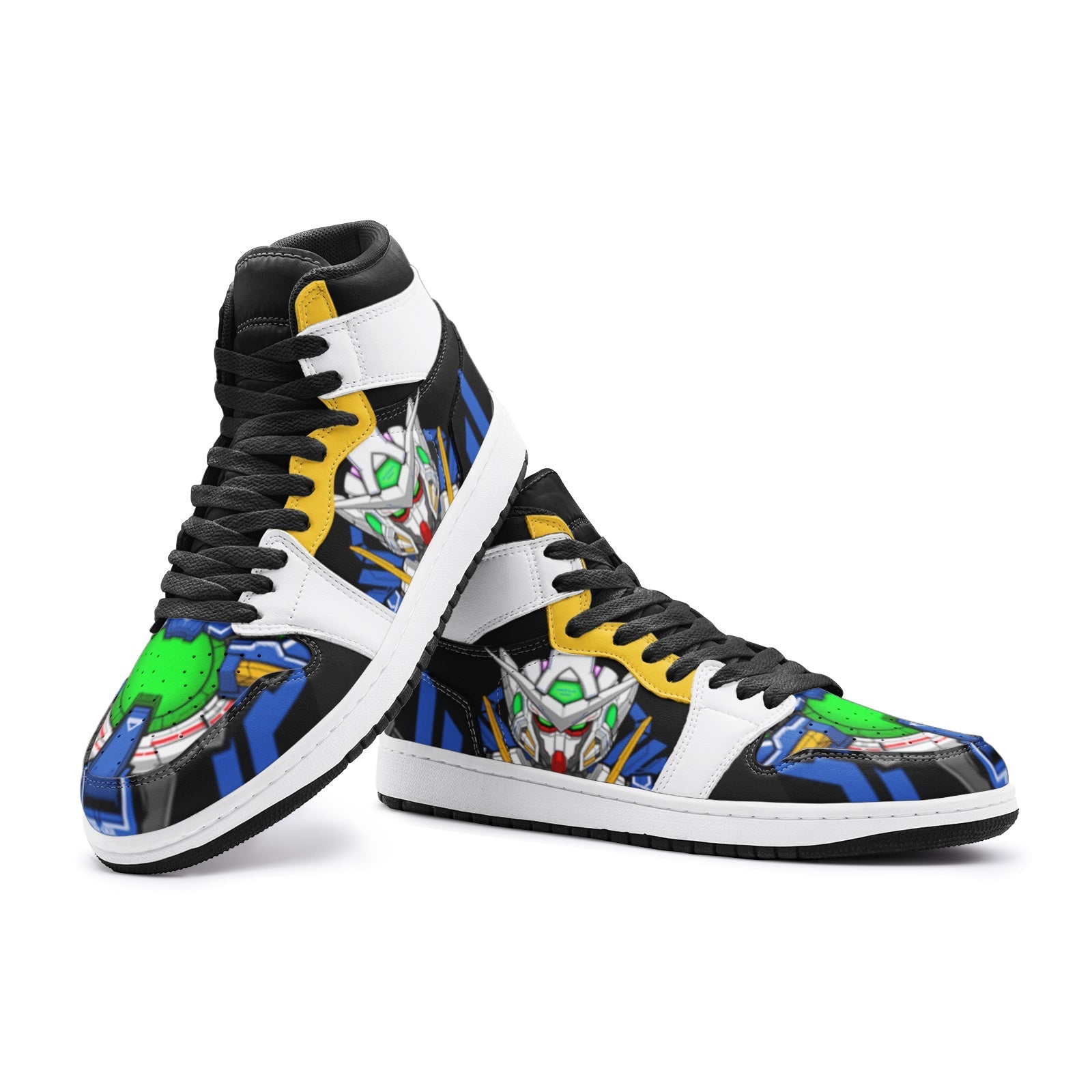 GN-001 Exia Gundam Mid 1 Basketball Shoes