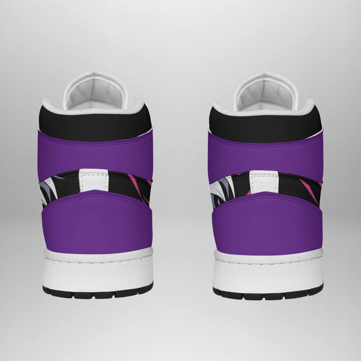 Gojo Unlimited Void Basketball Shoes for Jujutsu Kaisen Fans - Shonen Mid 1 Style
