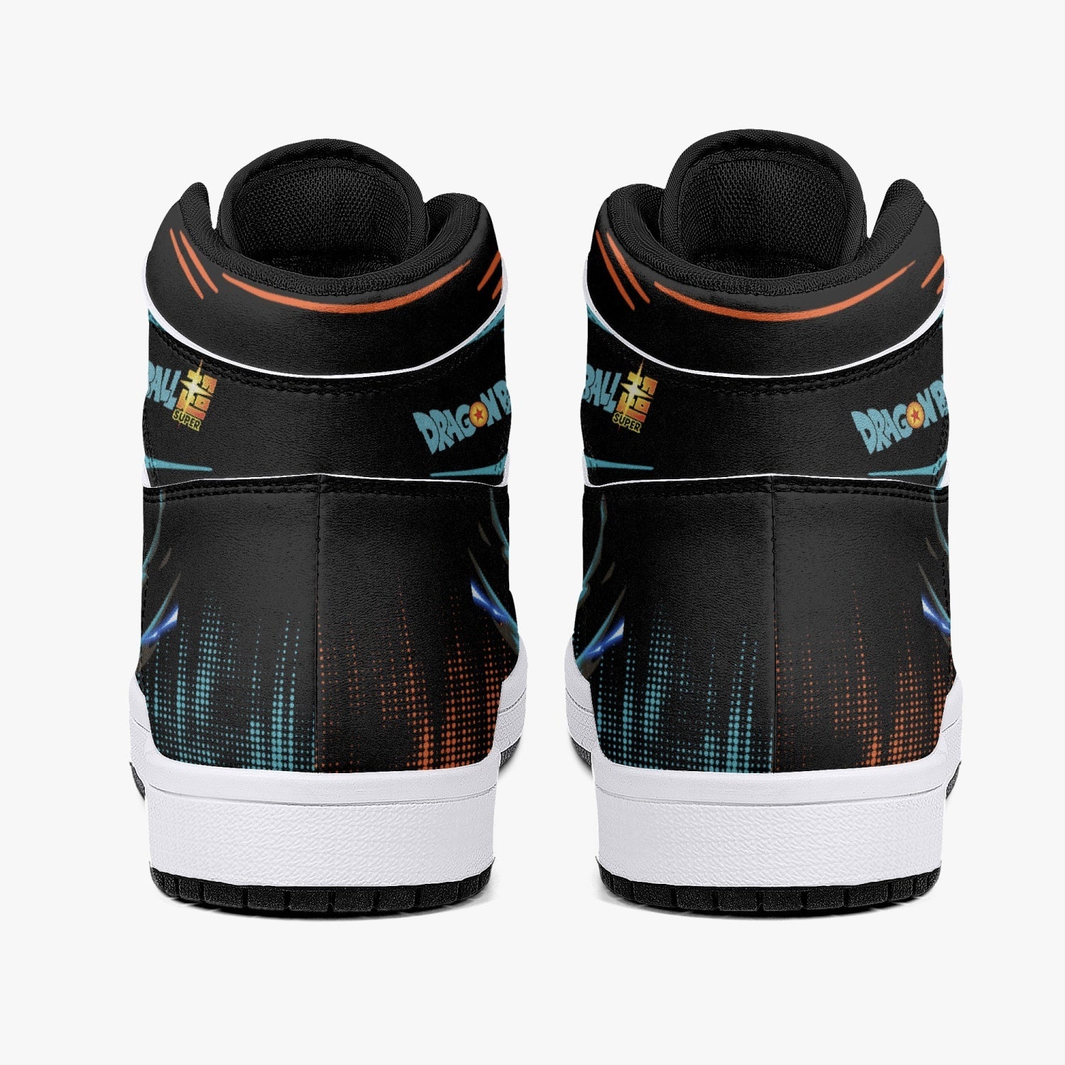 Goku Blue Dragon Ball Super Mid 1 Basketball Shoes