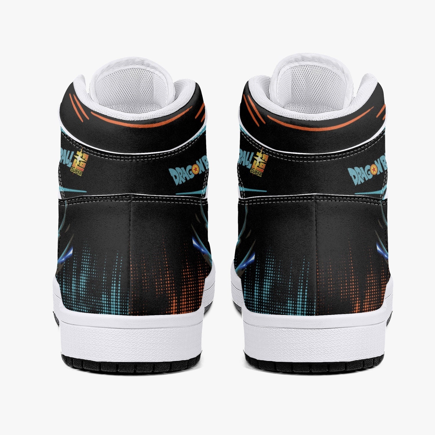 Goku Blue Dragon Ball Super Mid 1 Basketball Shoes