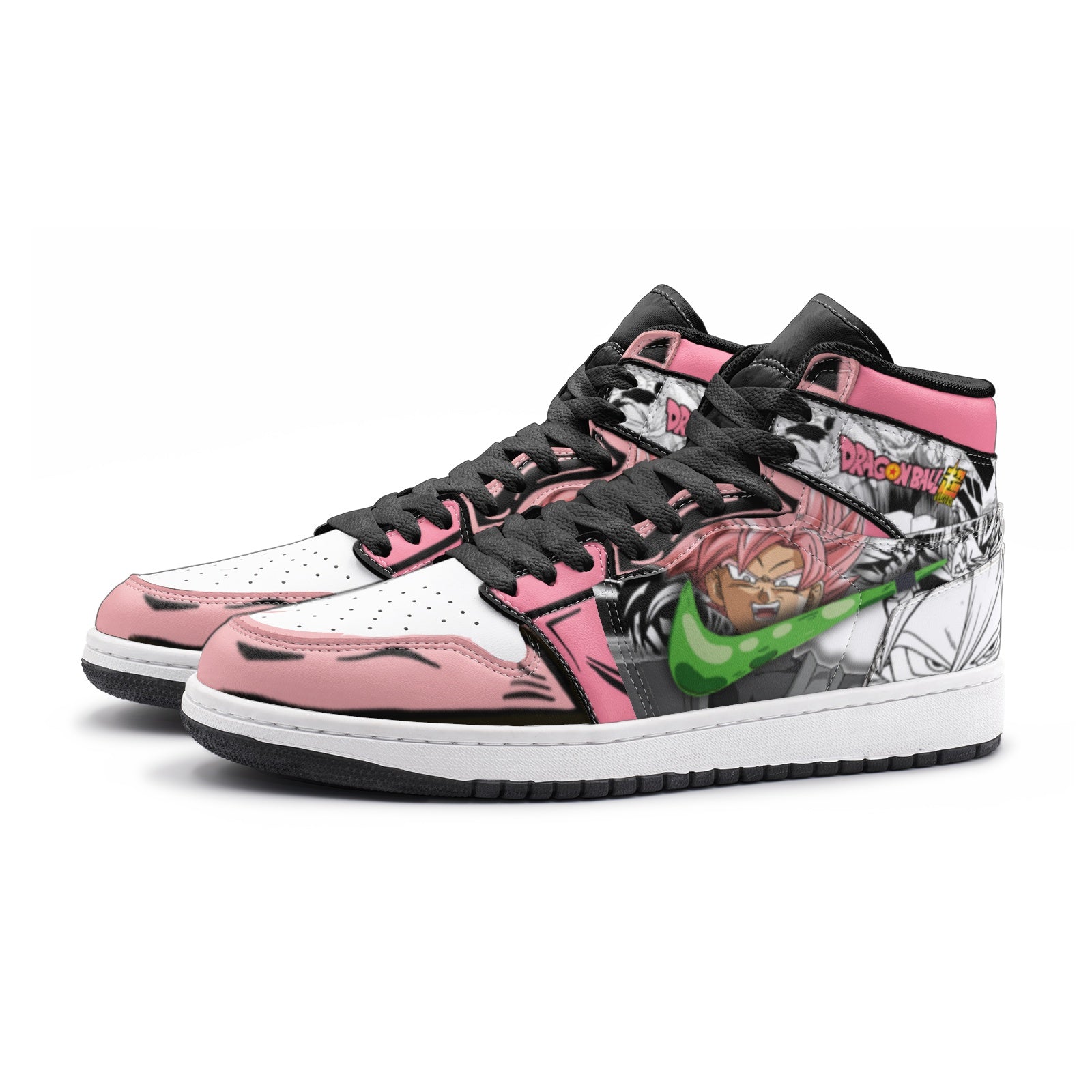 Goku Pink Dragon Ball Super V2 Mid 1 Basketball Shoes