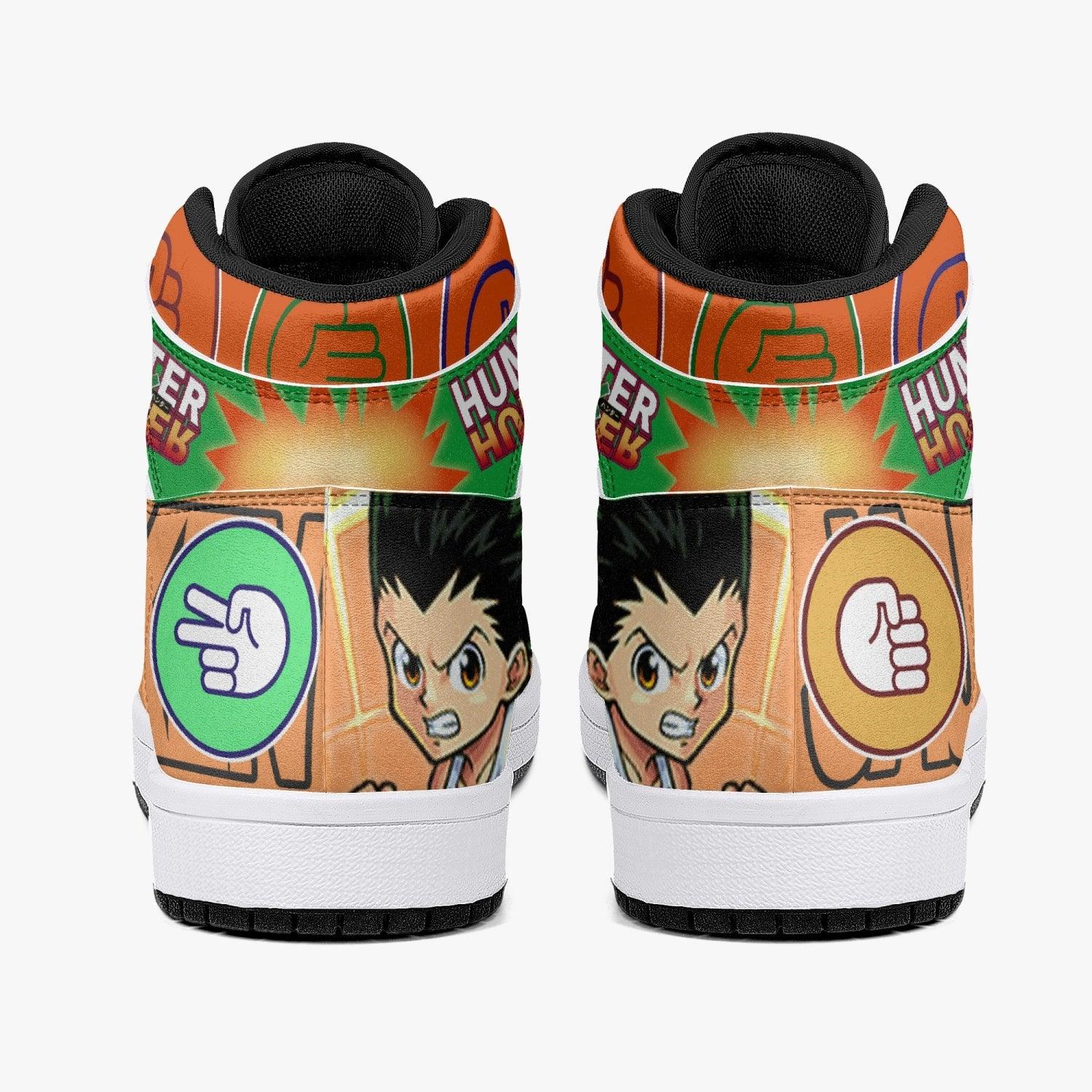 Gon Jajanken Hunter X Hunter Mid 1 Basketball Shoes