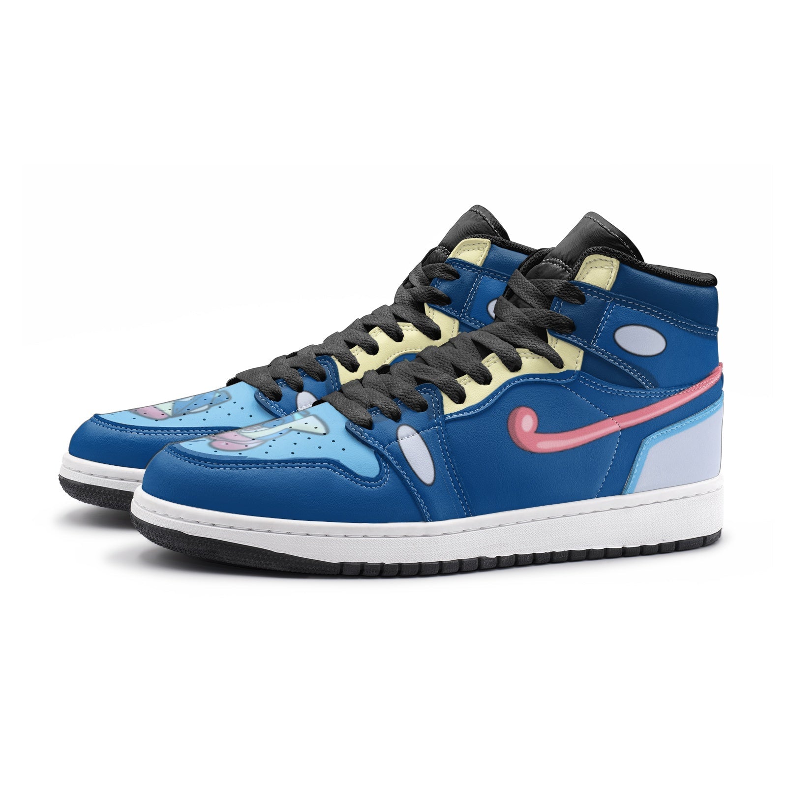 Greninja Pokemon V2 Mid 1 Basketball Shoes