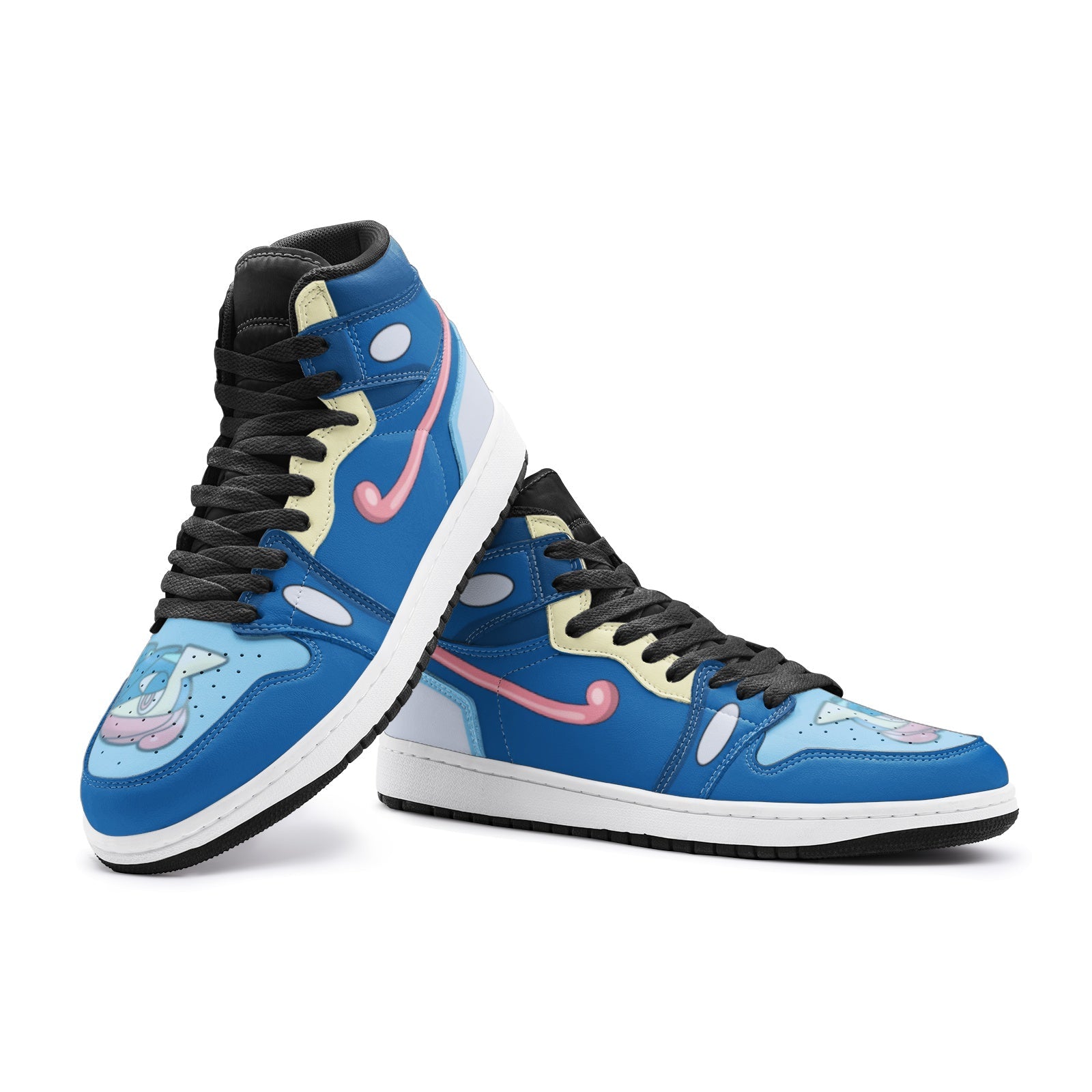 Greninja Pokemon V2 Mid 1 Basketball Shoes