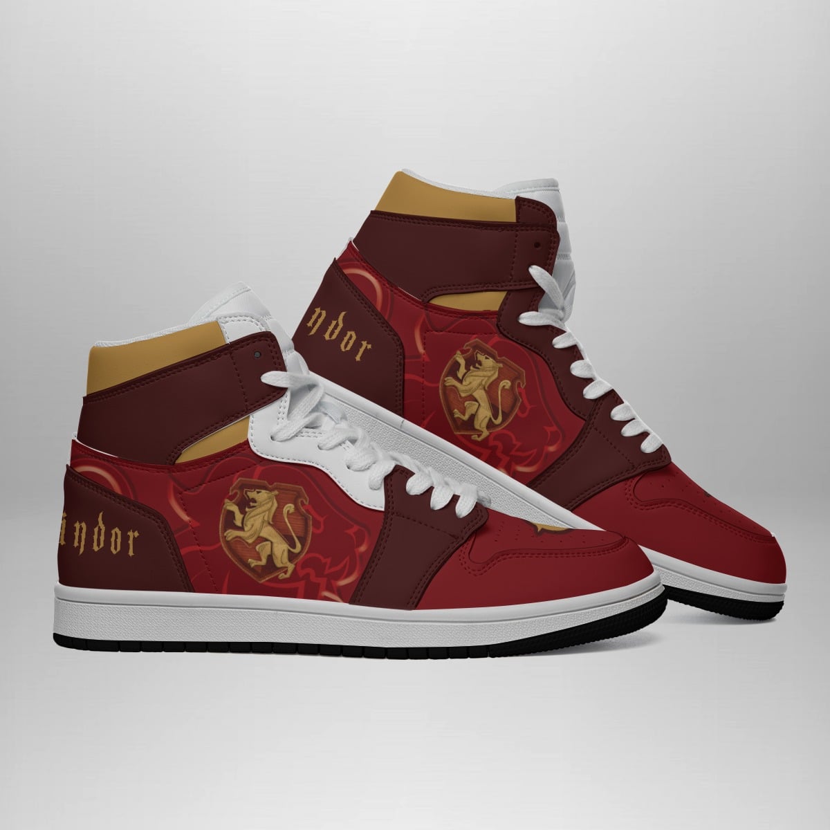 Gryffindor Harry Potter Shonen Mid 1 Basketball Shoes for Fans & Collectors