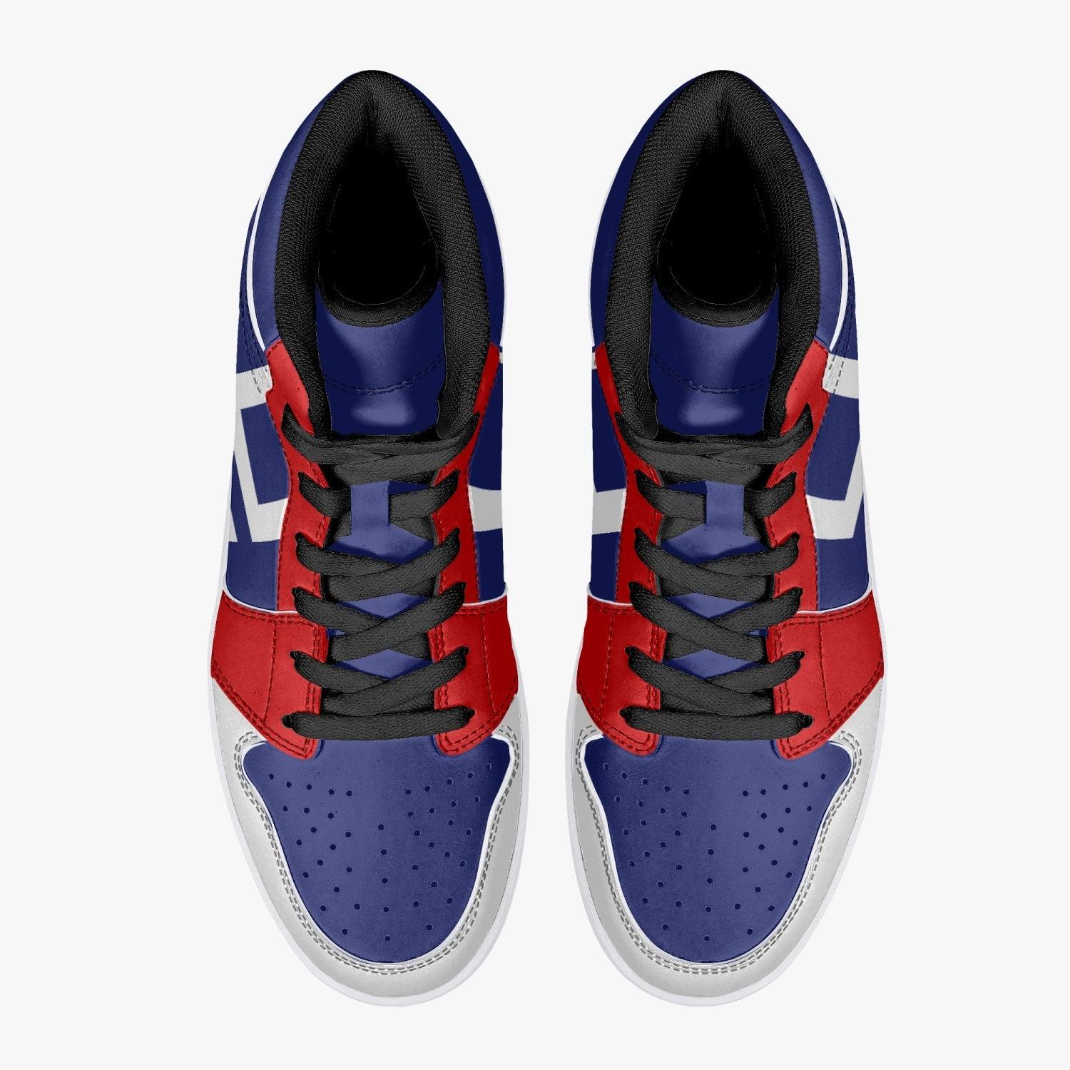 Gym Sports Pattern My Hero Academia Mid 1 Basketball Shoes