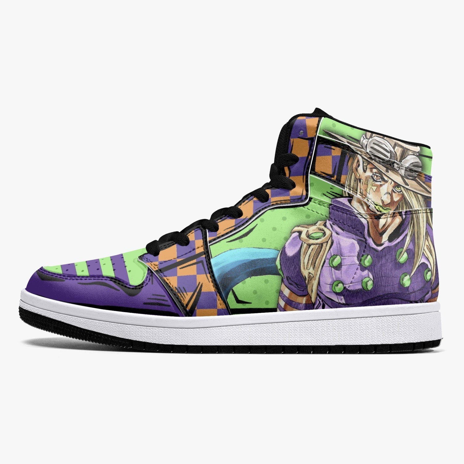 Gyro Zeppeli JoJo’s Bizarre Adventure Mid 1 Basketball Shoes