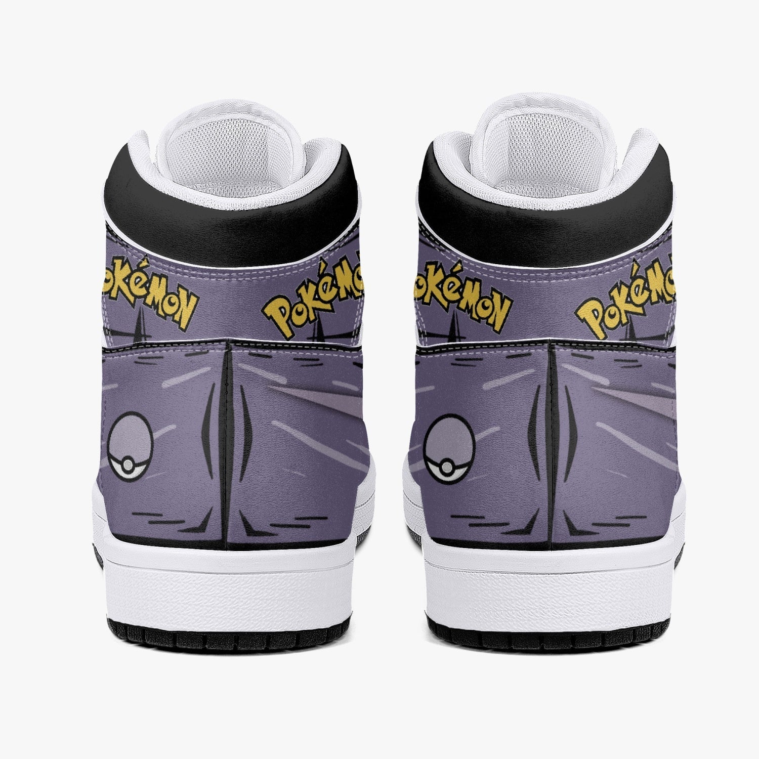 Haunter Pokemon Mid 1 Basketball Shoes