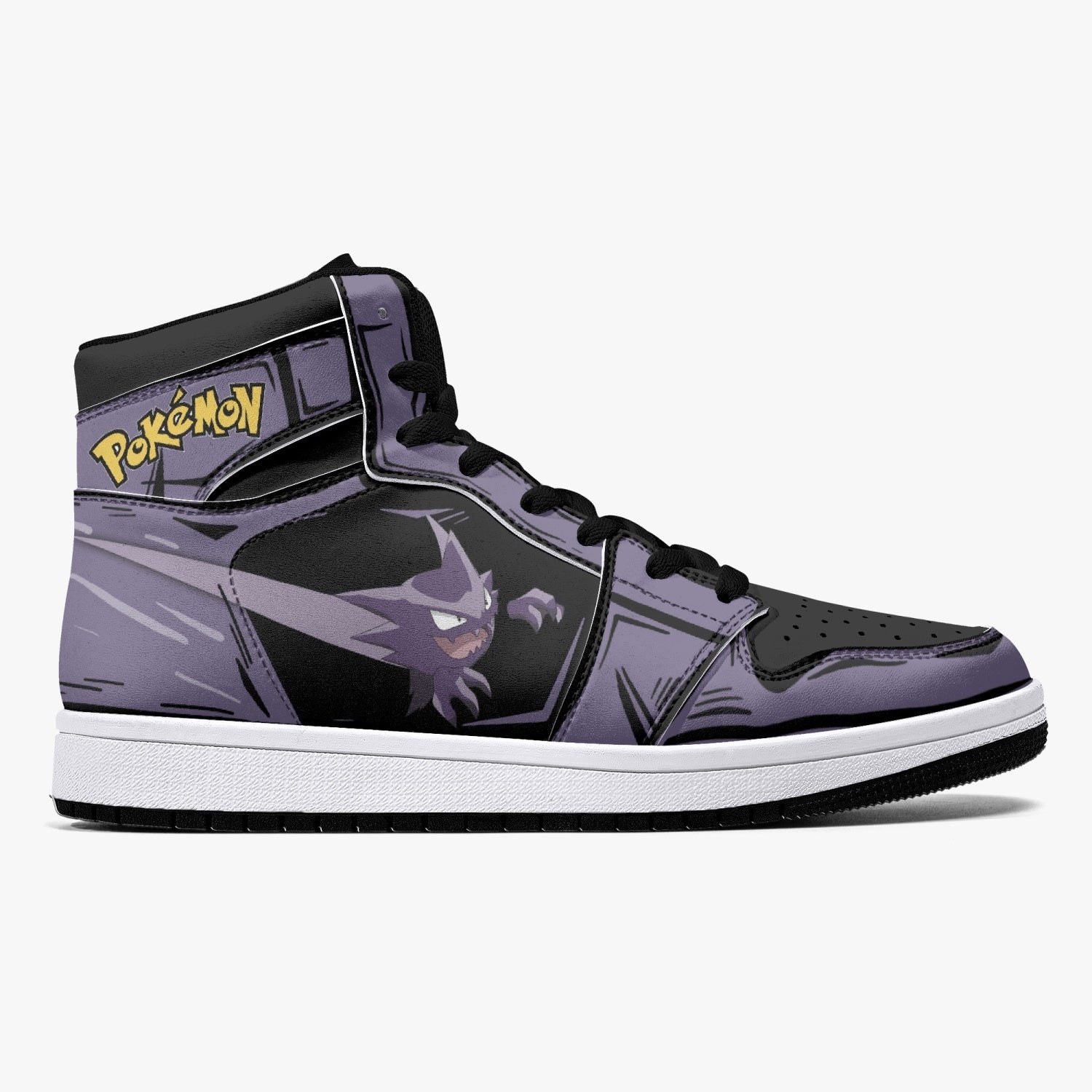 Haunter Pokemon Mid 1 Basketball Shoes
