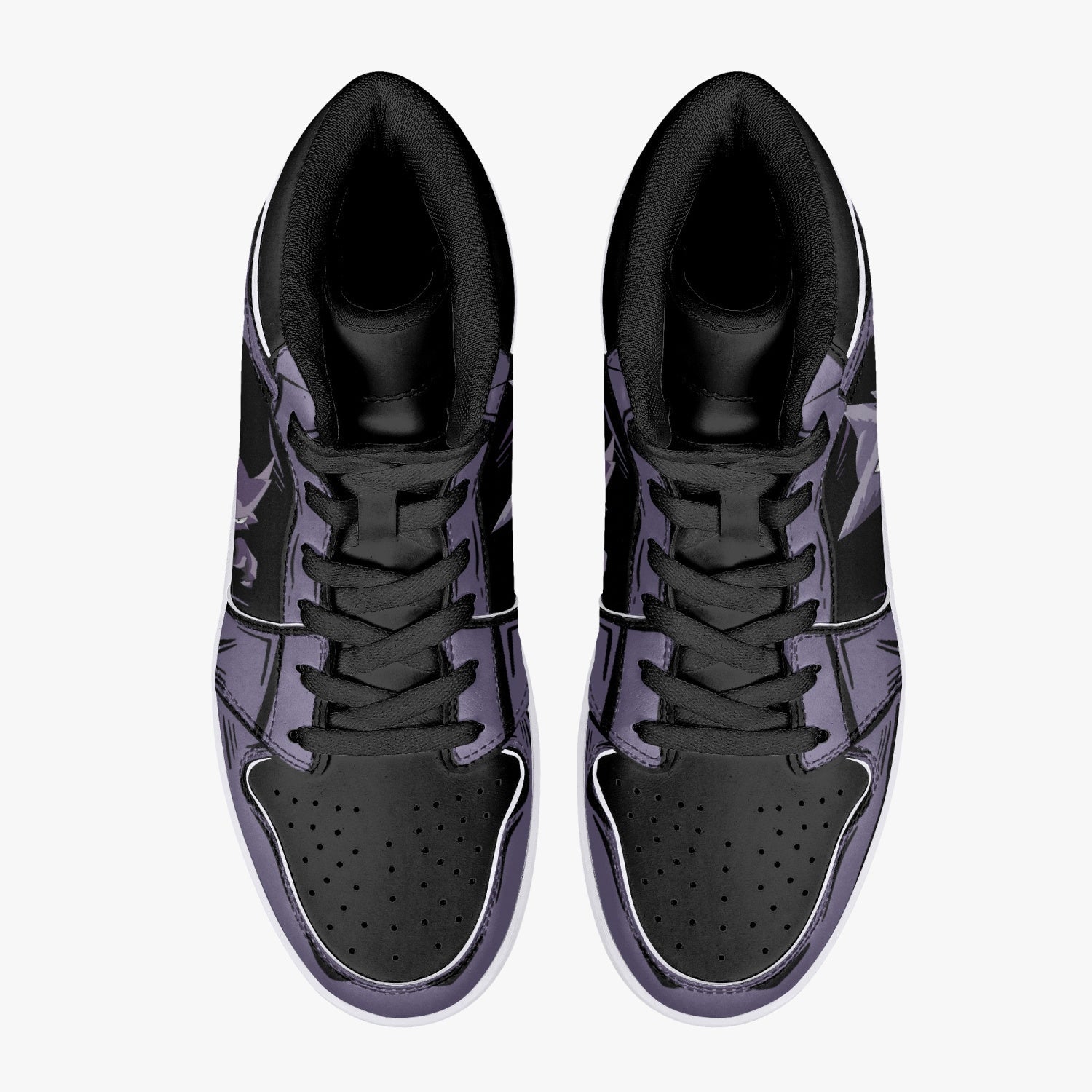 Haunter Pokemon Mid 1 Basketball Shoes