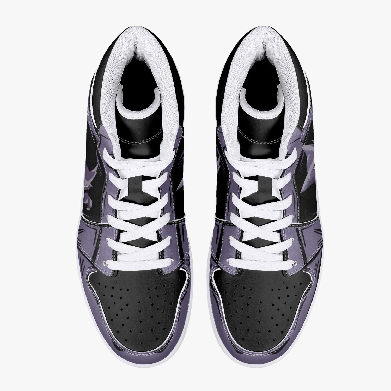 Haunter Pokemon Mid 1 Basketball Shoes