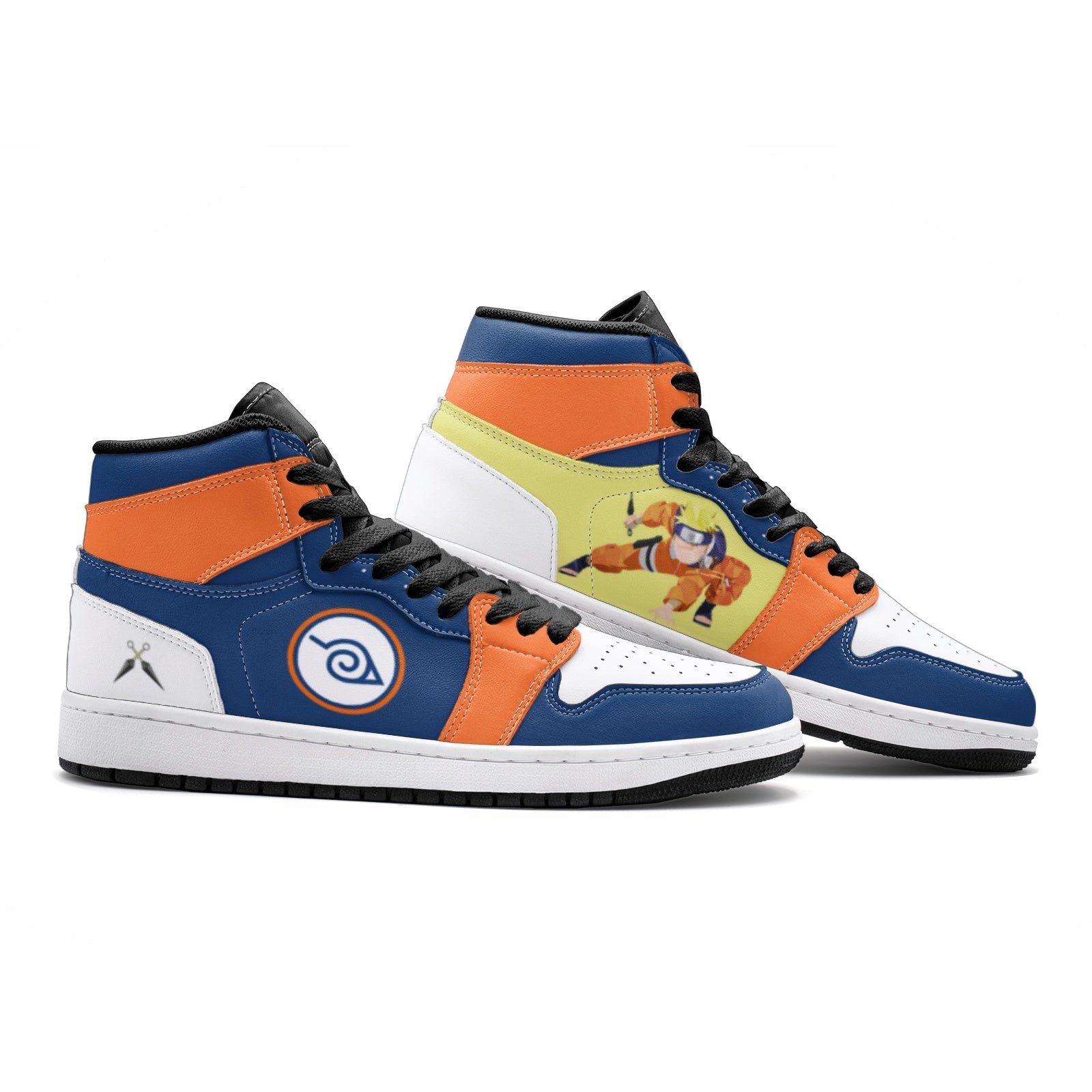 Hidden Leaf Ninja Mid 1 Basketball Shoes