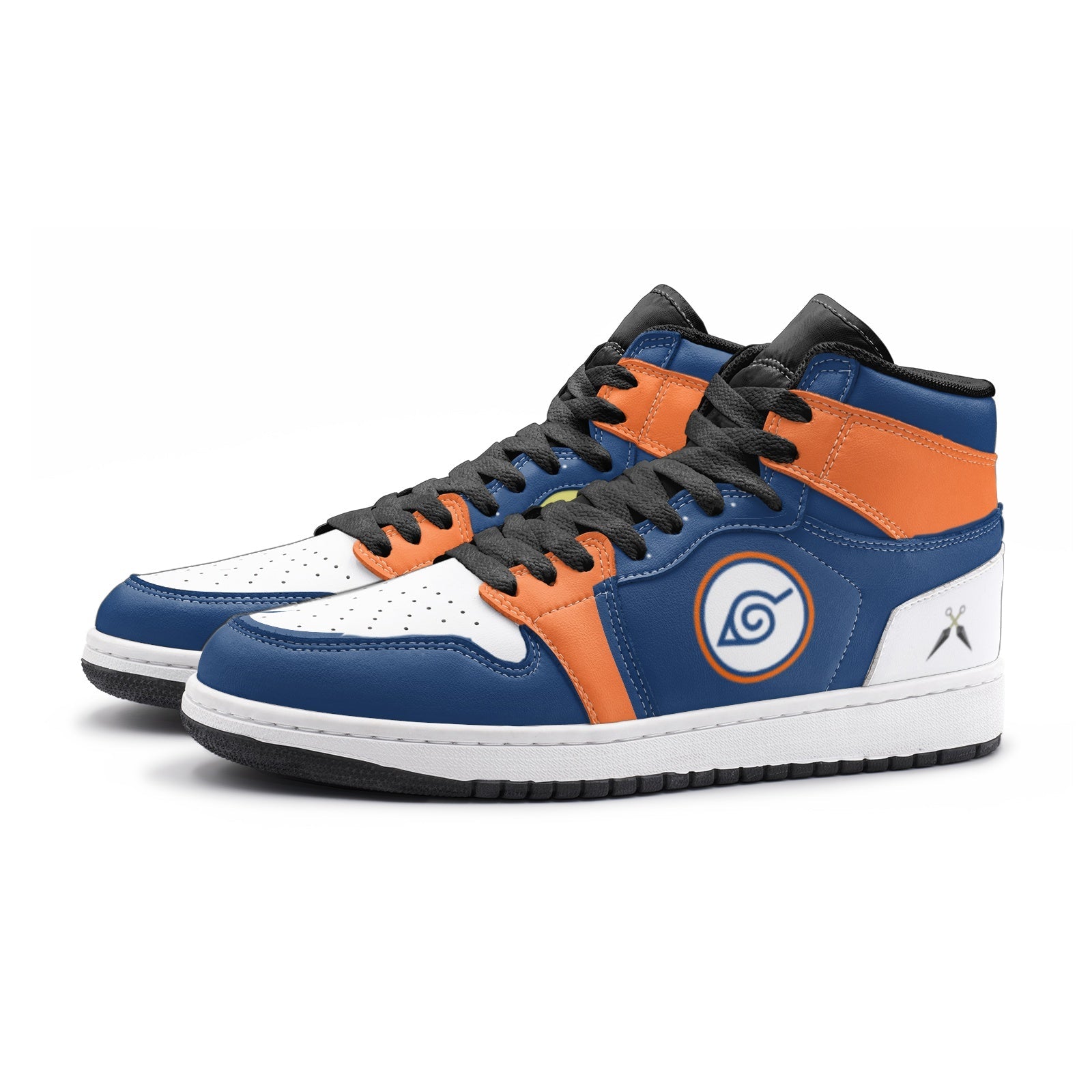 Hidden Leaf Ninja Mid 1 Basketball Shoes