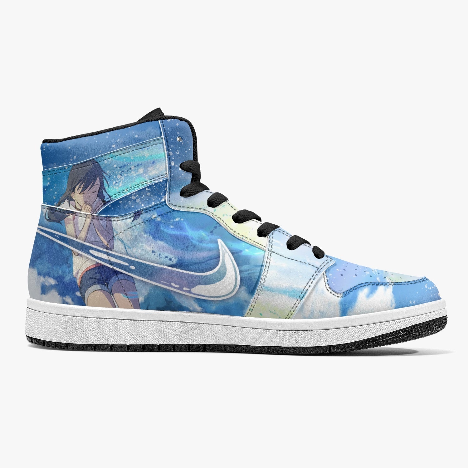 Hina Amano and Hodaka Morishima Weathering with You Mid 1 Basketball Shoes