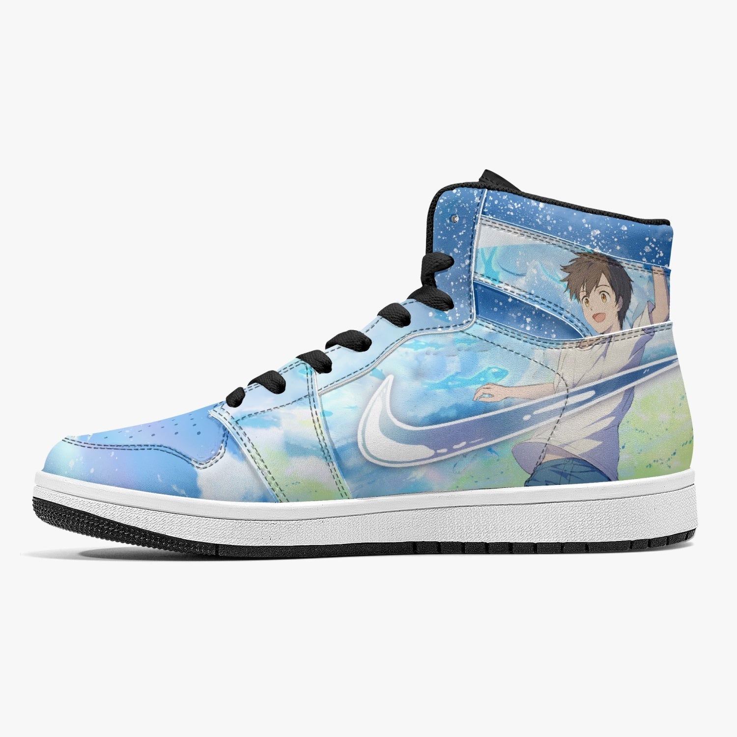 Hina Amano and Hodaka Morishima Weathering with You Mid 1 Basketball Shoes